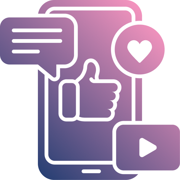 Social Media Marketing Vector - icon