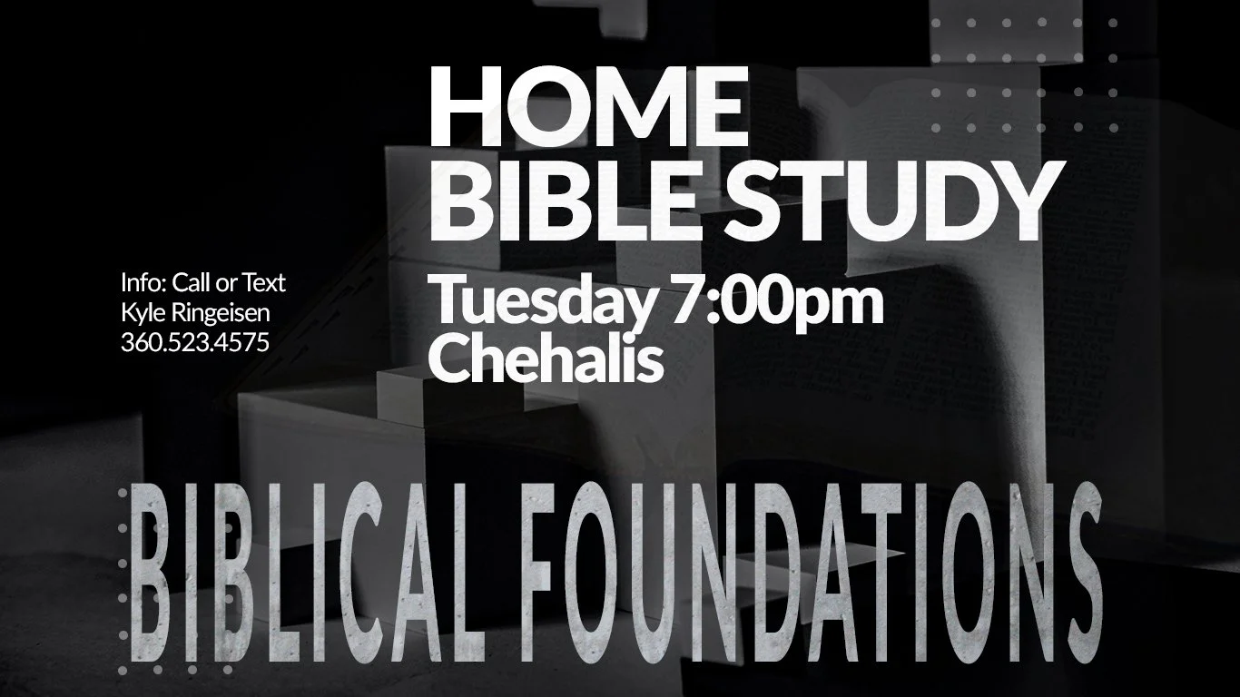 Biblical Foundations | Home Bible Study