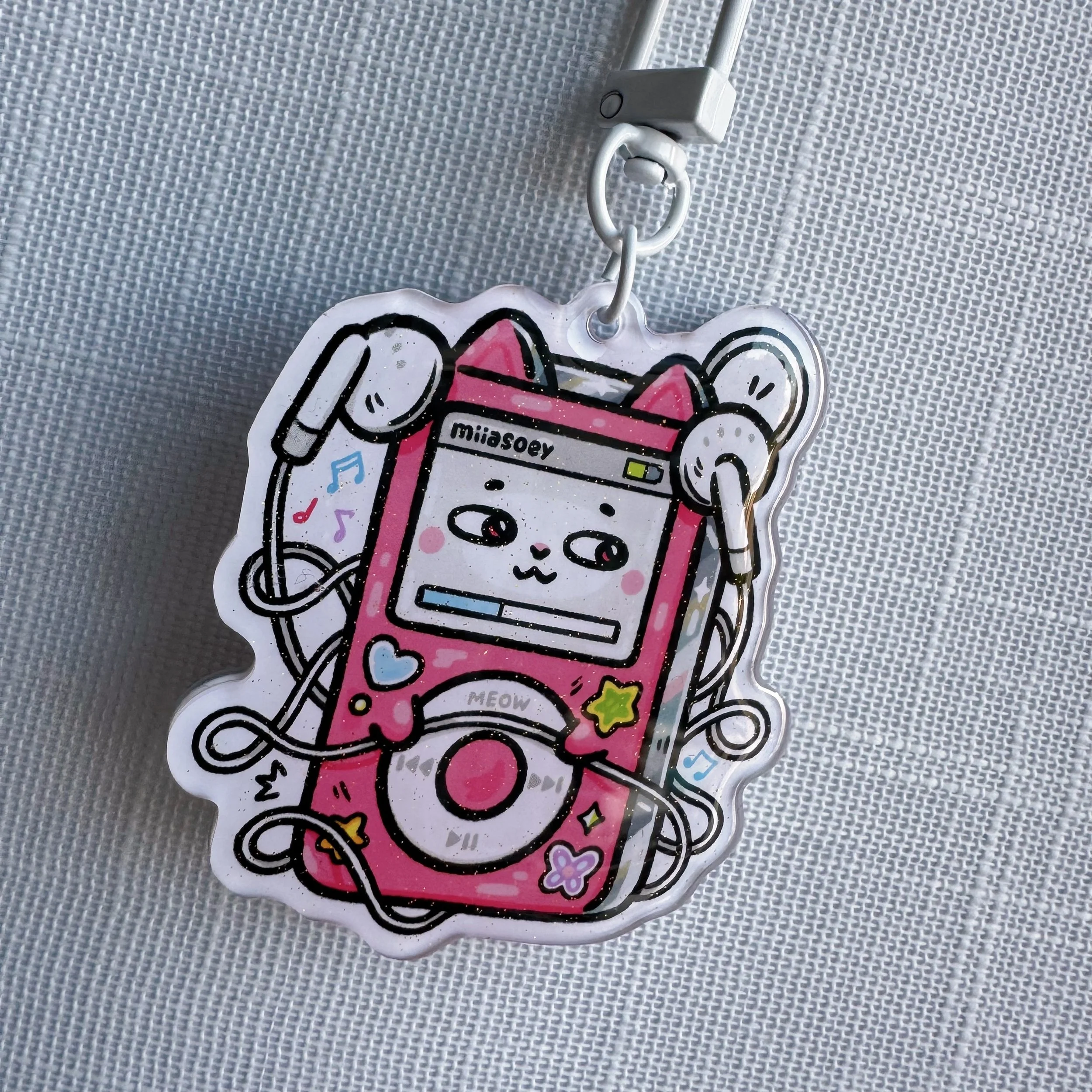 Music Pod Keychain