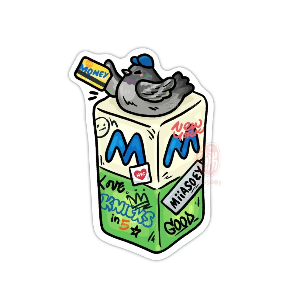 Metro Pigeon Sticker