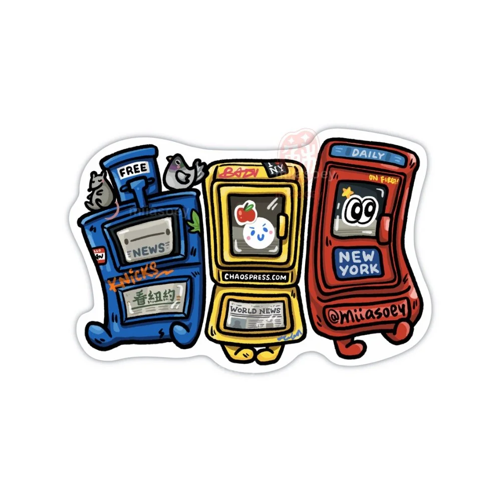 News Buddies Sticker