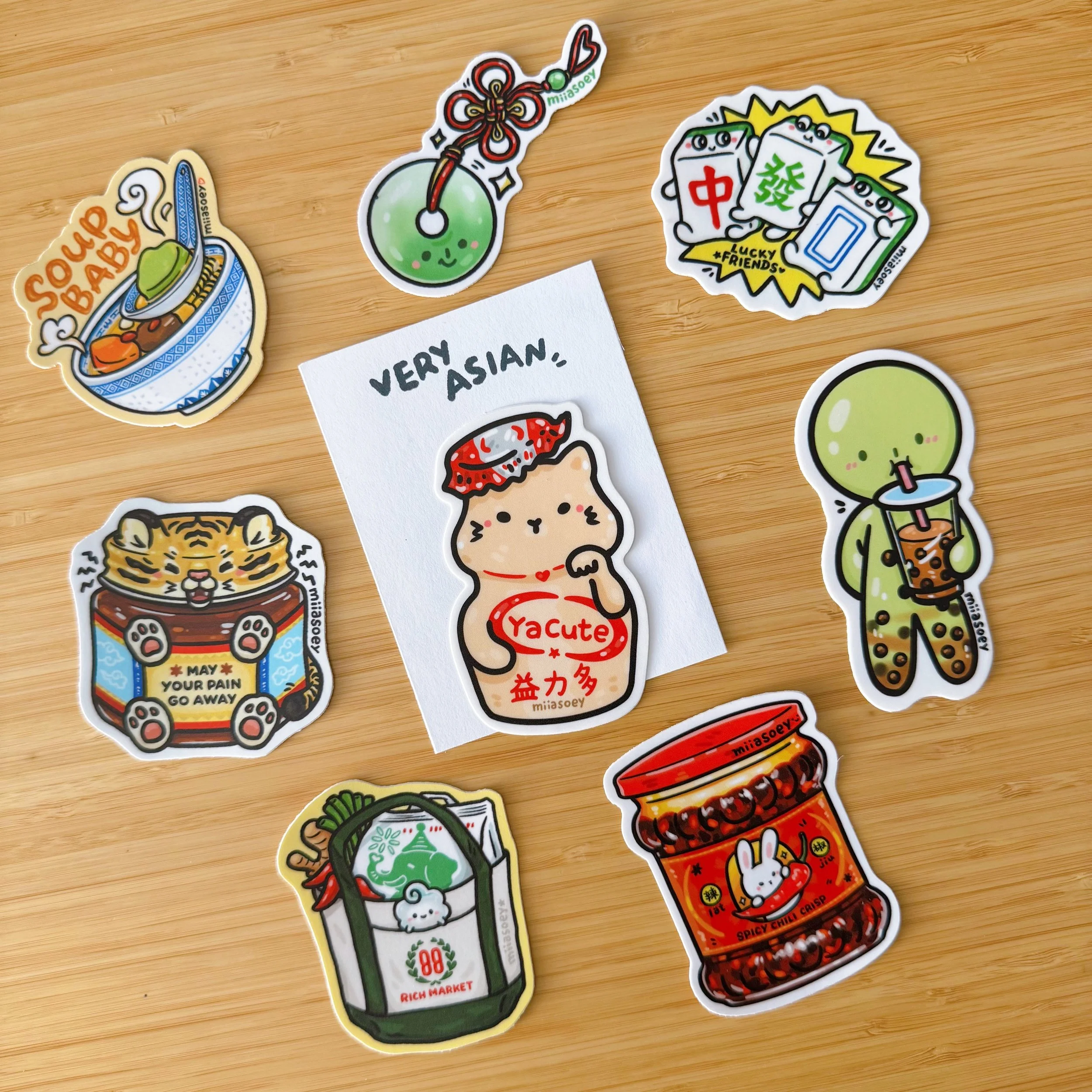 Very Asian Sticker Pack