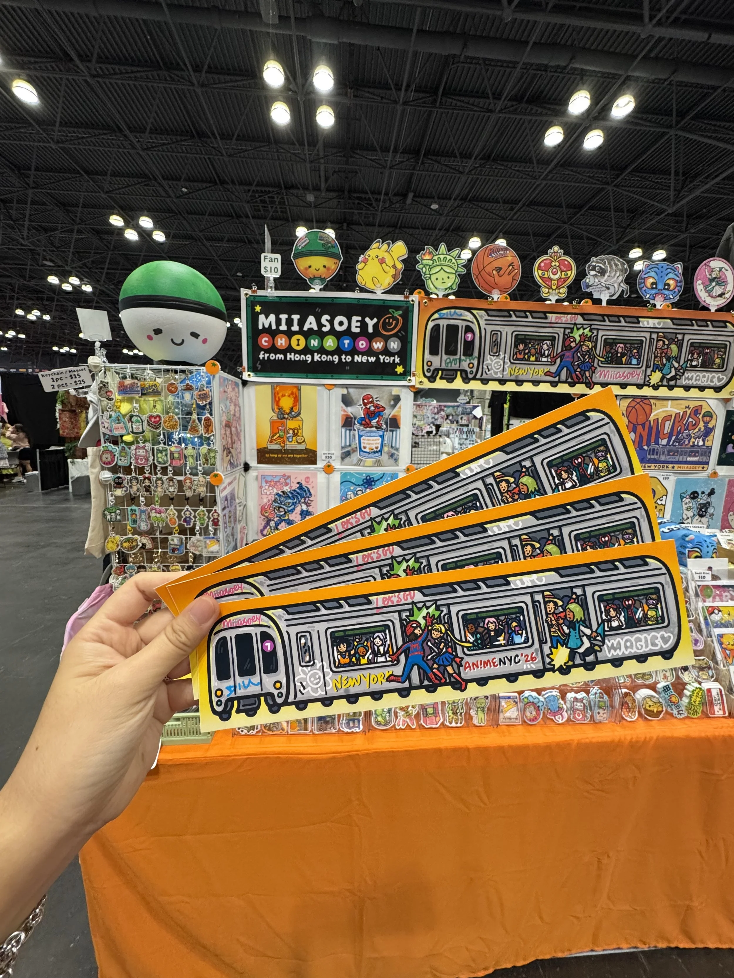 Cosplayer Train Small Print
