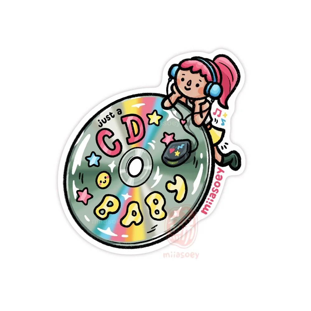 CD Baby Sticker