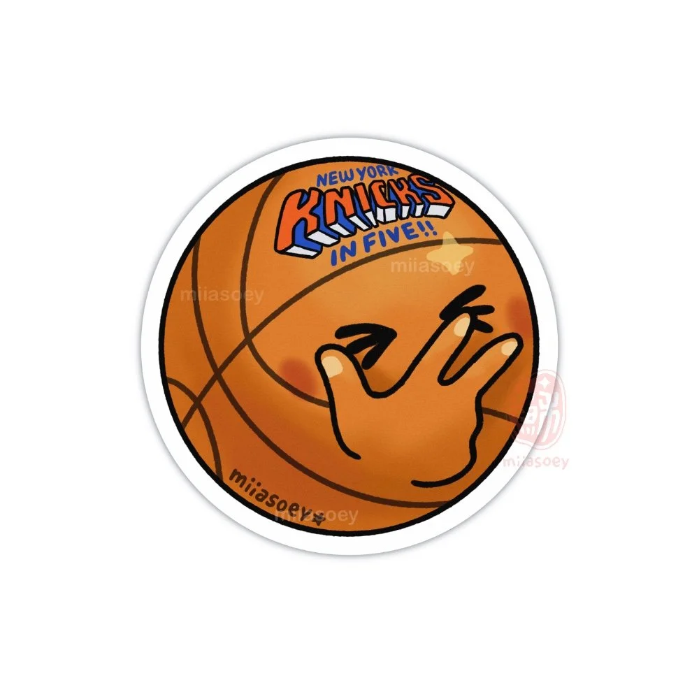 Knicks in 5 Sticker