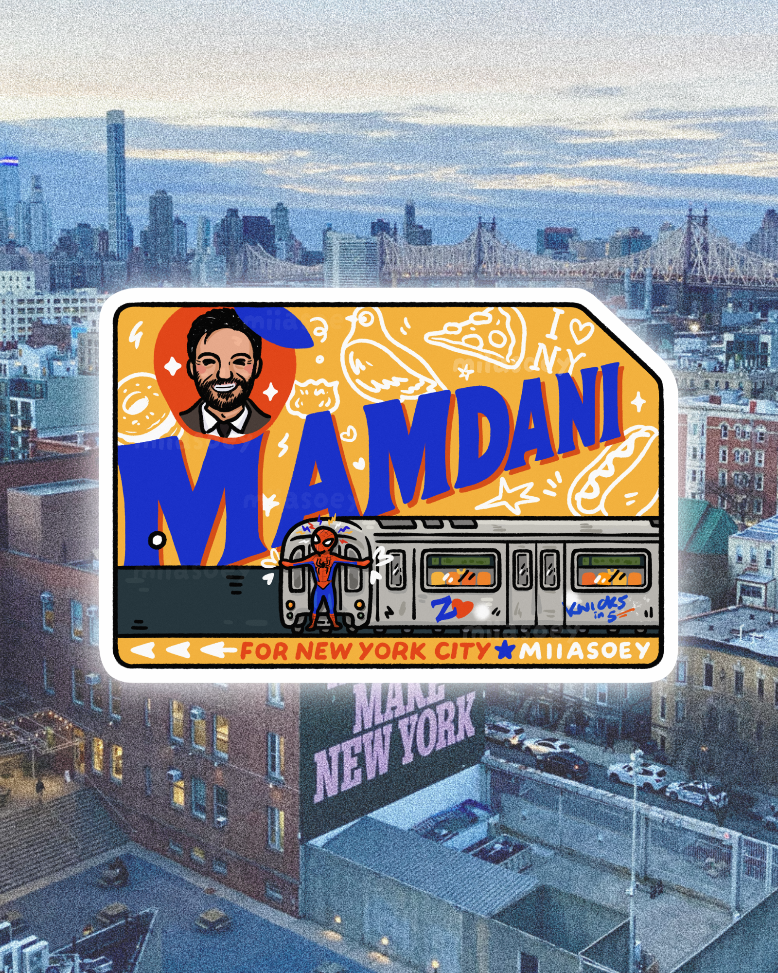 Mayor Sticker
