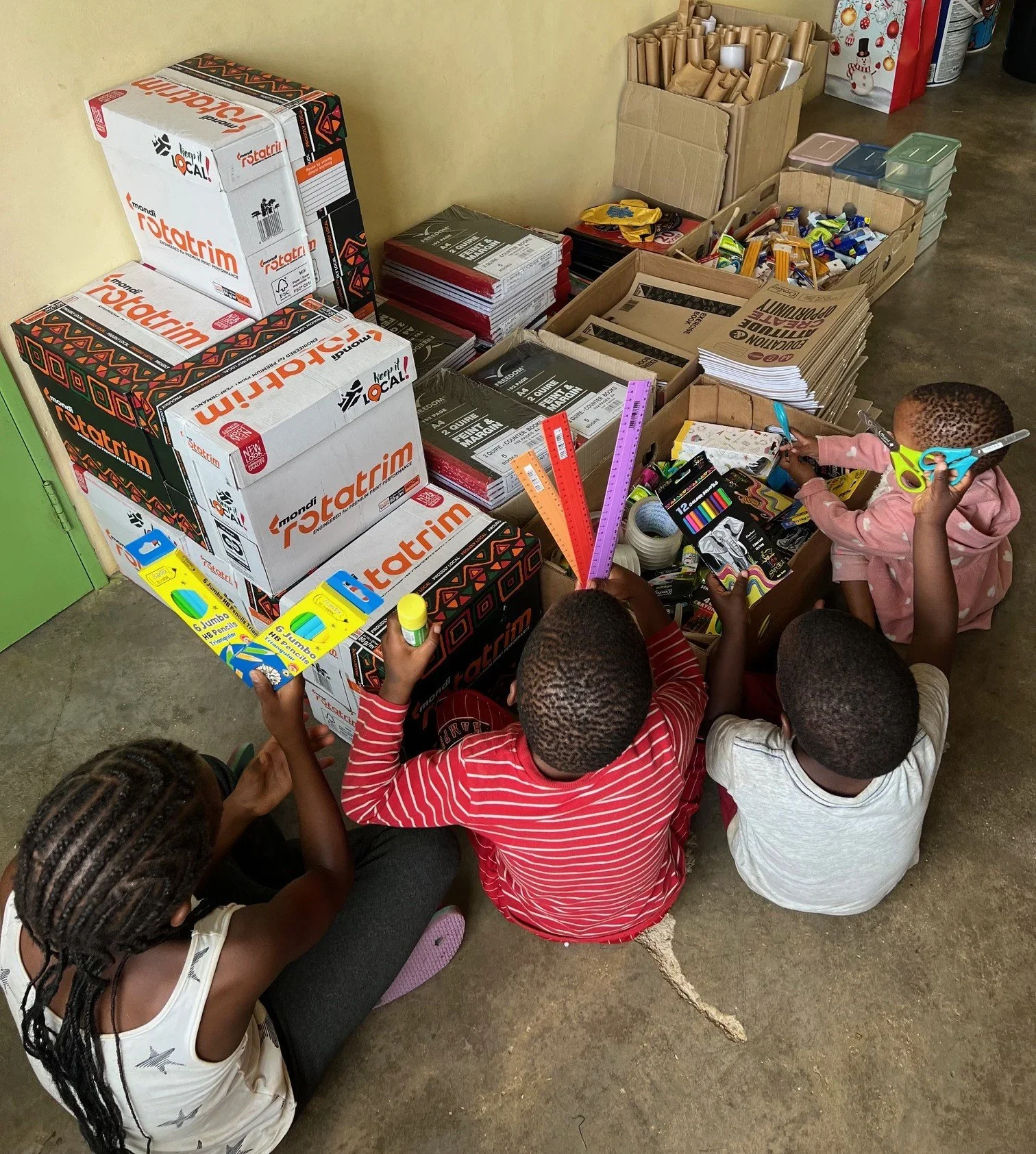 Hilfe die ankommt: Ein guter Start ins neue Schuljahr für die Kinder vom Waisenhaus Haven in Omaruru