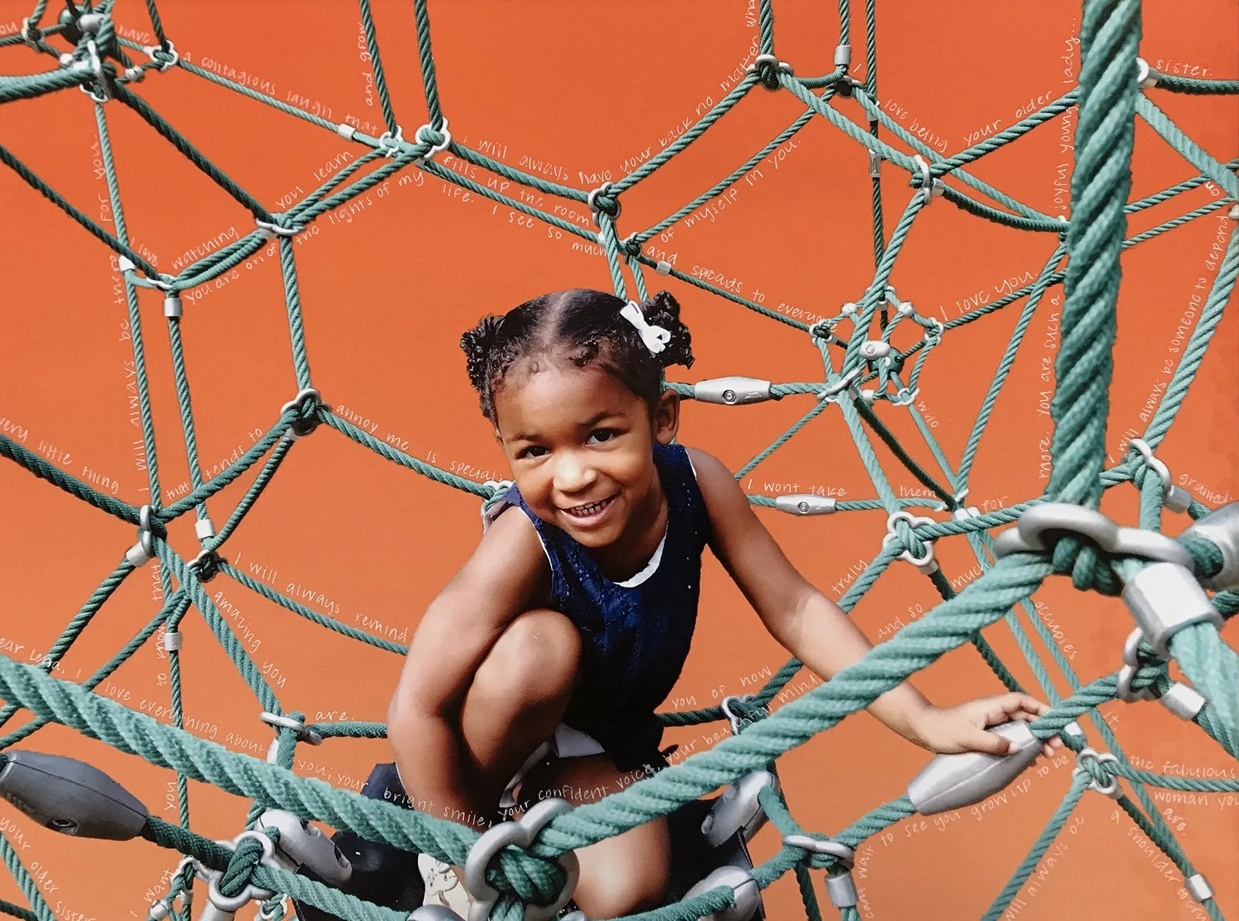 Dear Lena, digital collage, 2017, by Lauryn Grubbs