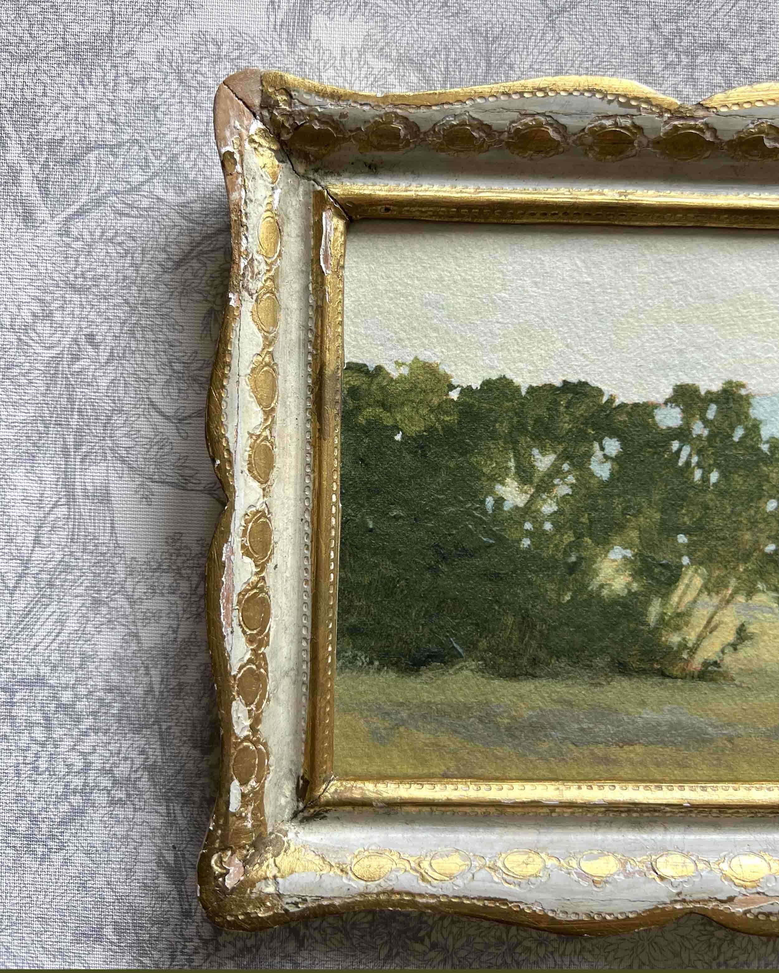 "Soft Glow" framed giclee print
