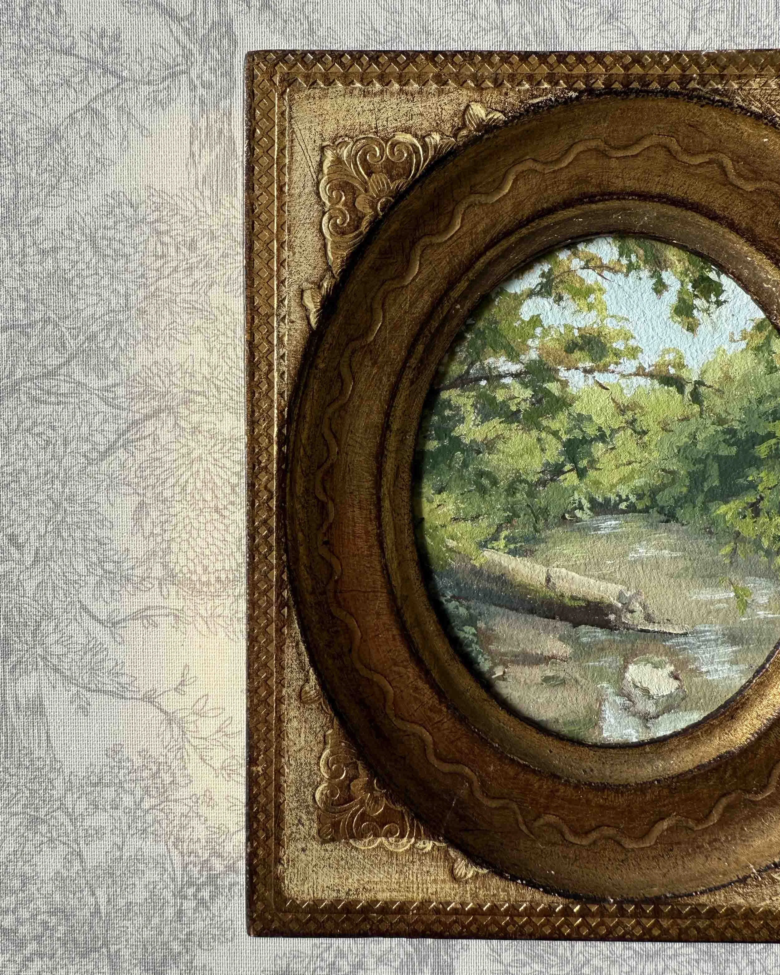 "Sevenmile Creek ii" original oil landscape painting