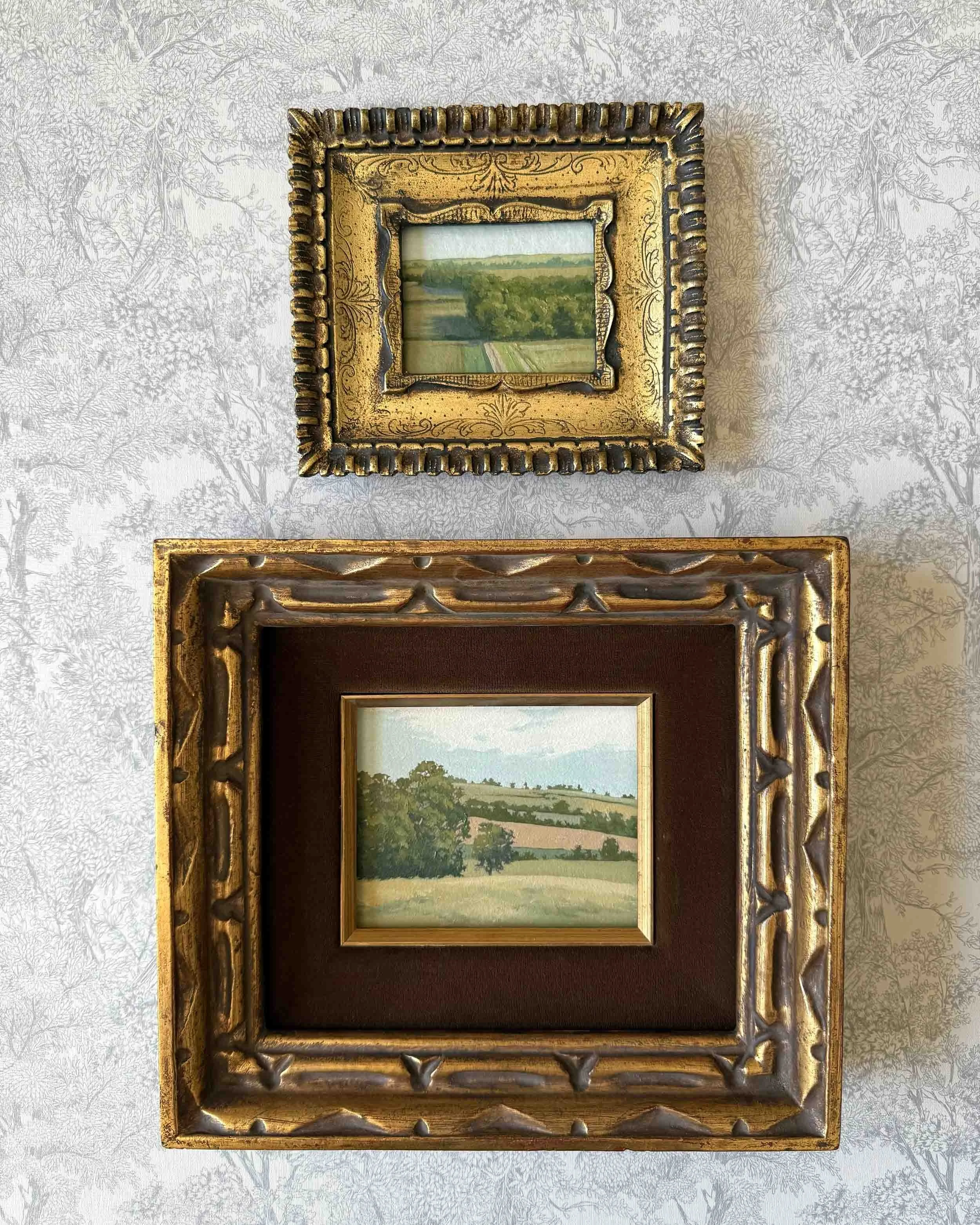 "Perspective" original oil landscape painting