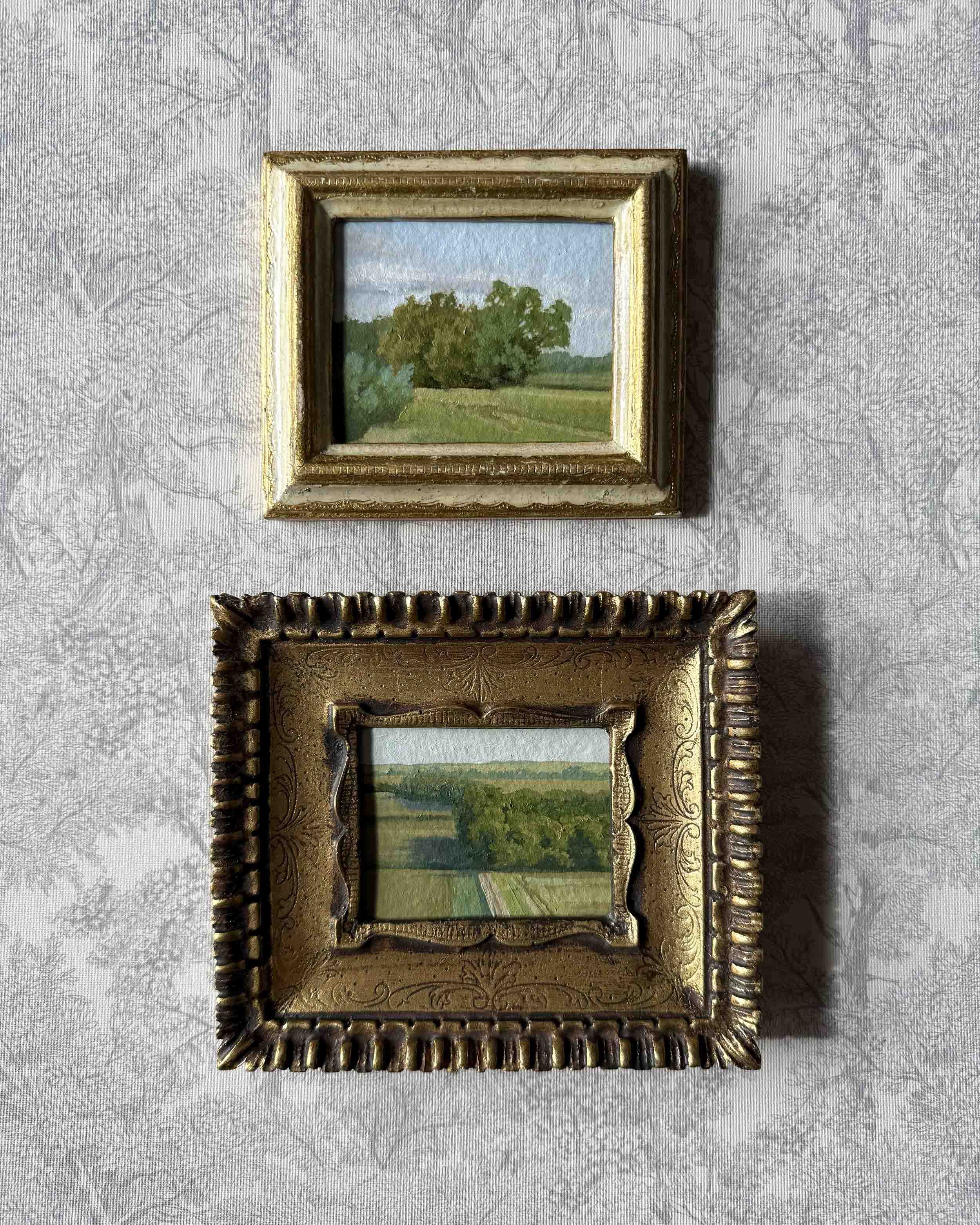 "Softest Green" original oil painting