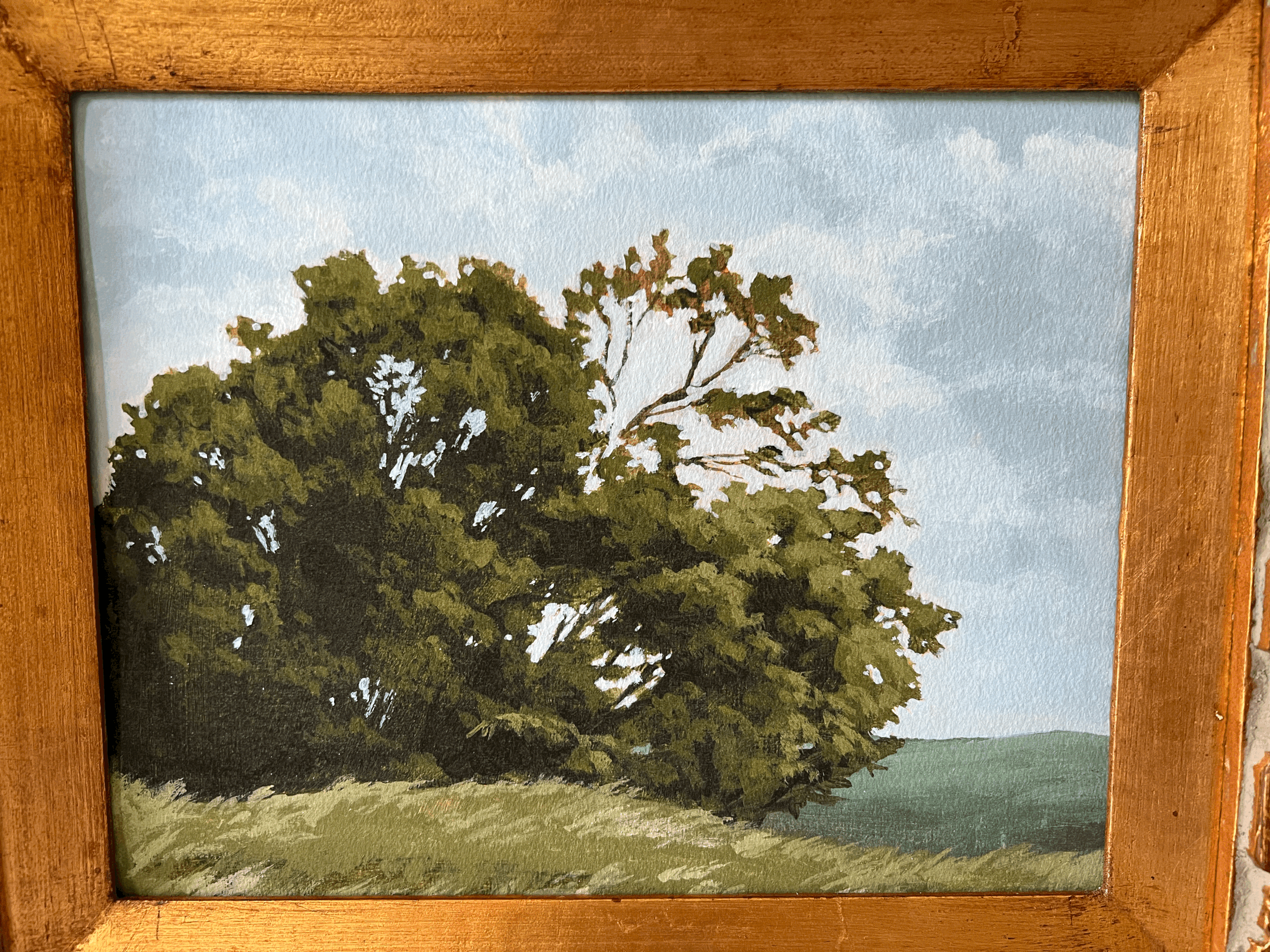 Fine art giclee print of "Summer Tree iii"
