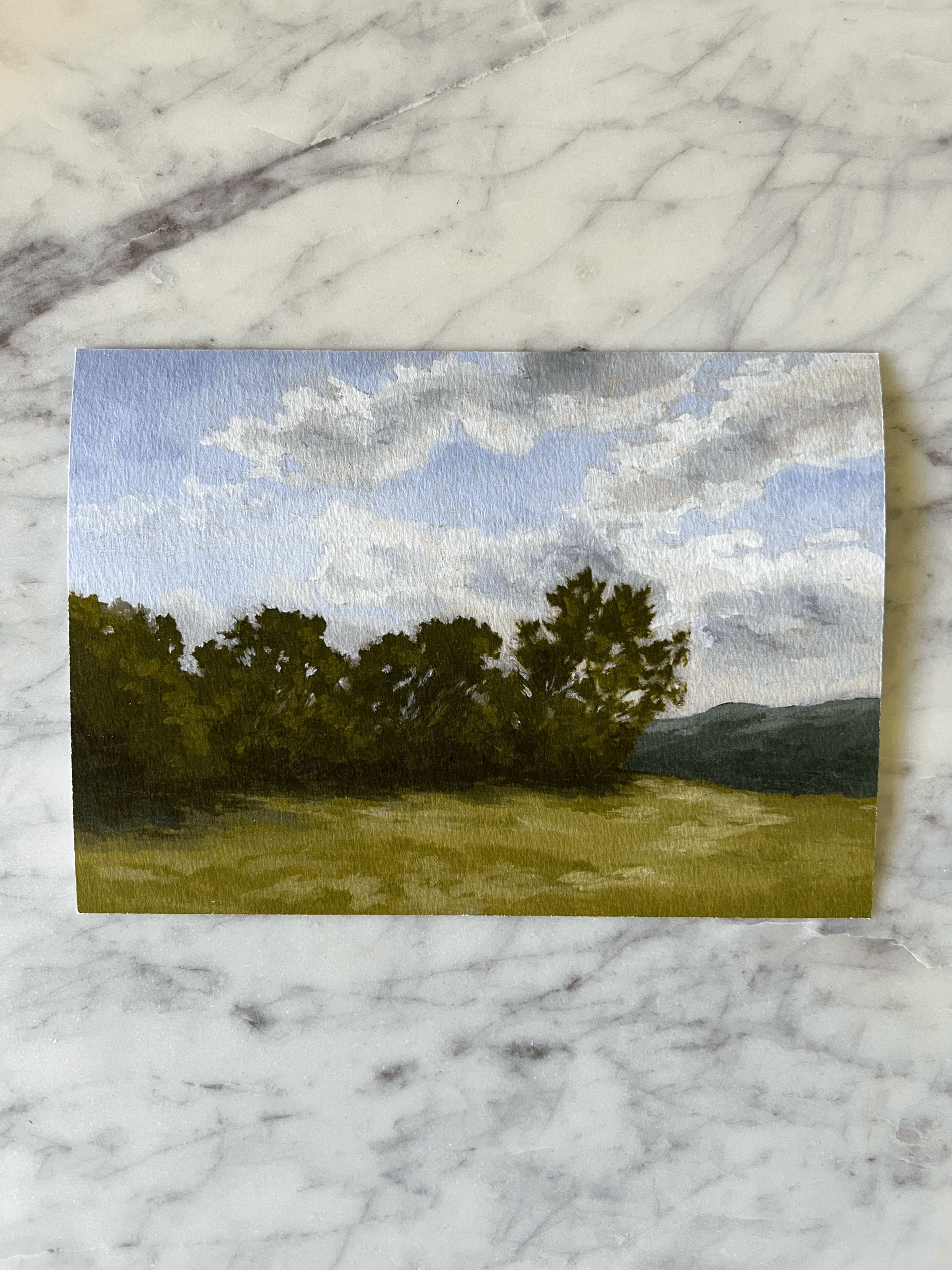 Giclee fine art print "Spring Sky Study"