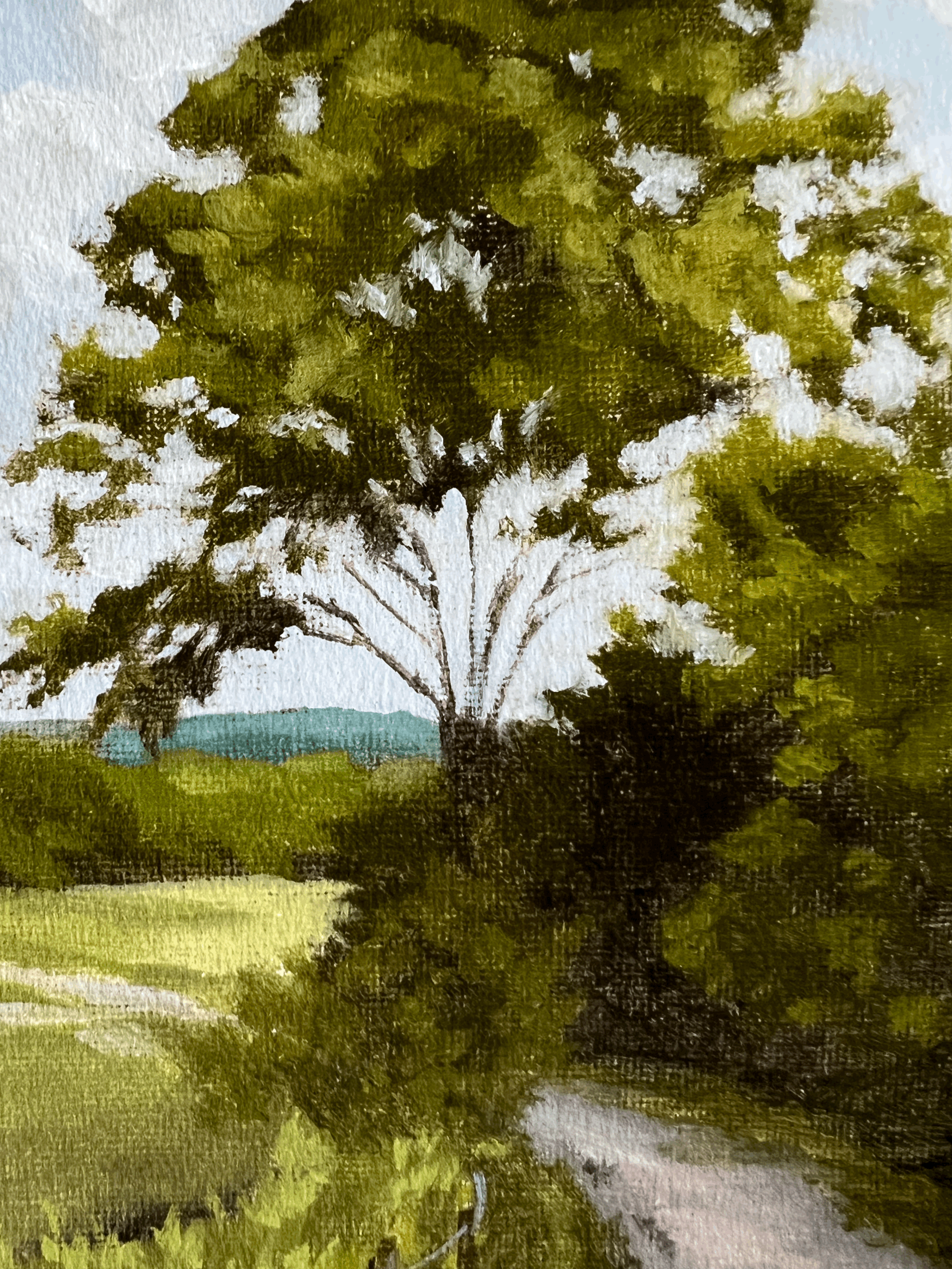"Smith Park Trail" giclee landscape art print