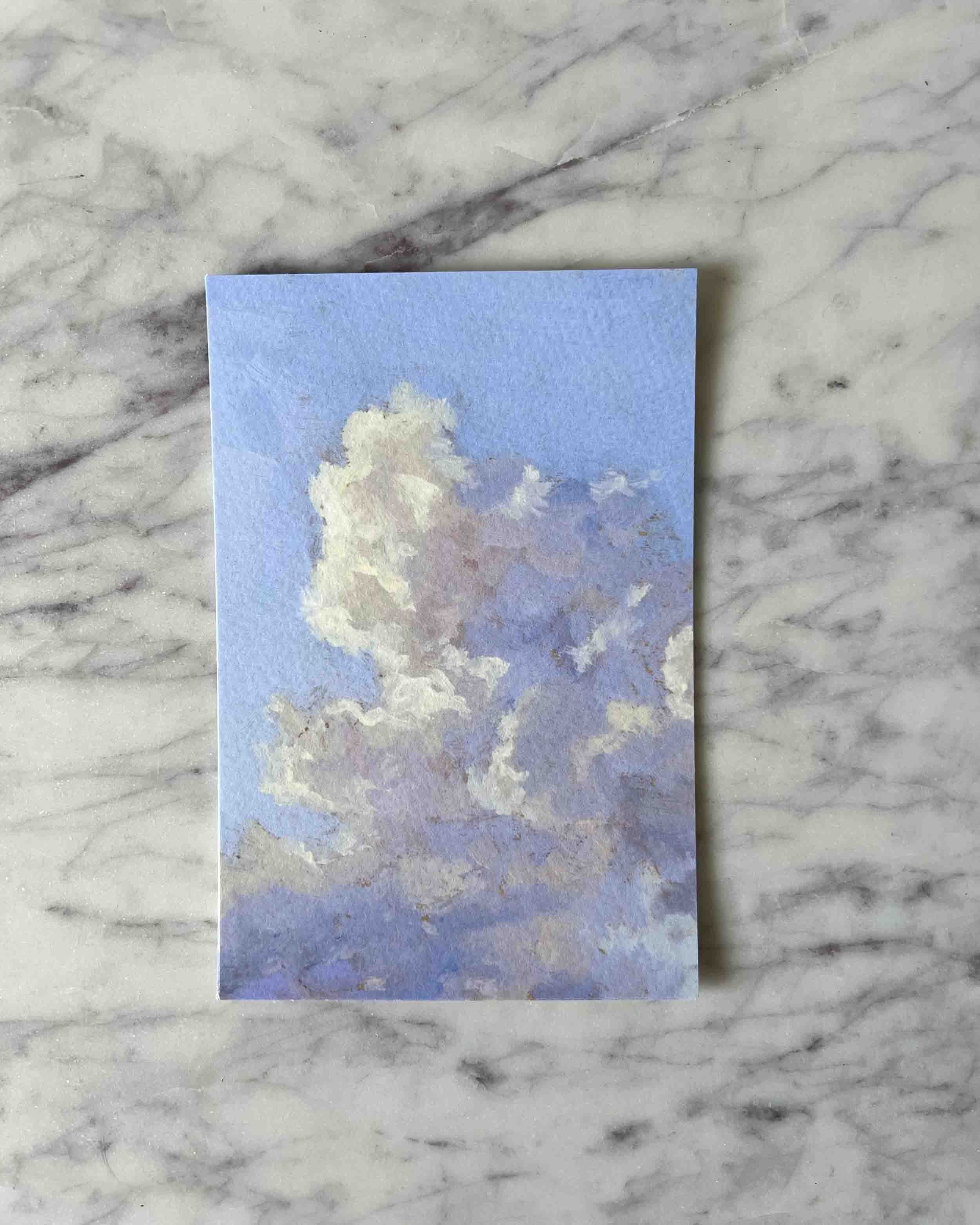 "Building Clouds" giclee cloudscape art print