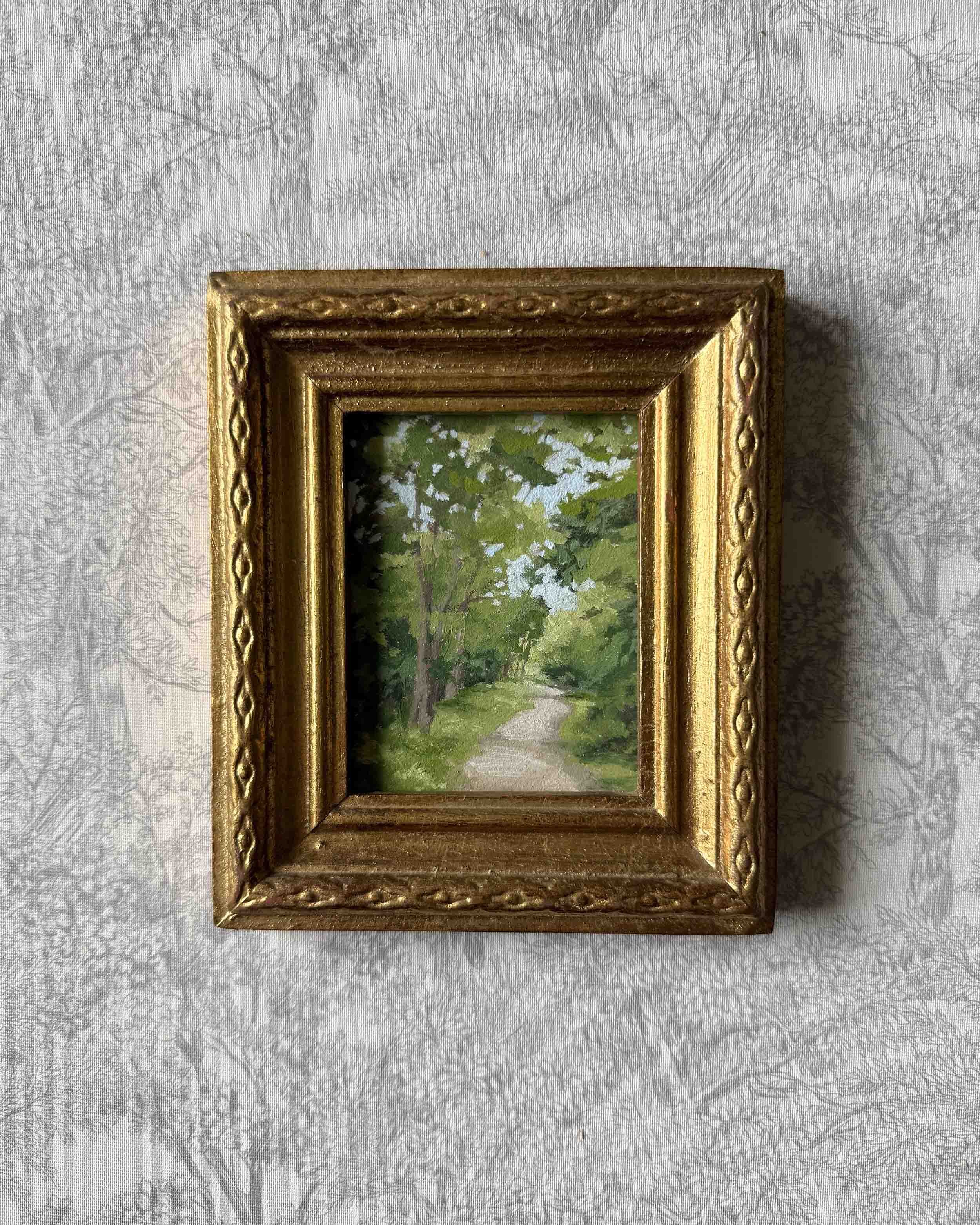 "Spring Meandering iii" original oil landscape painting