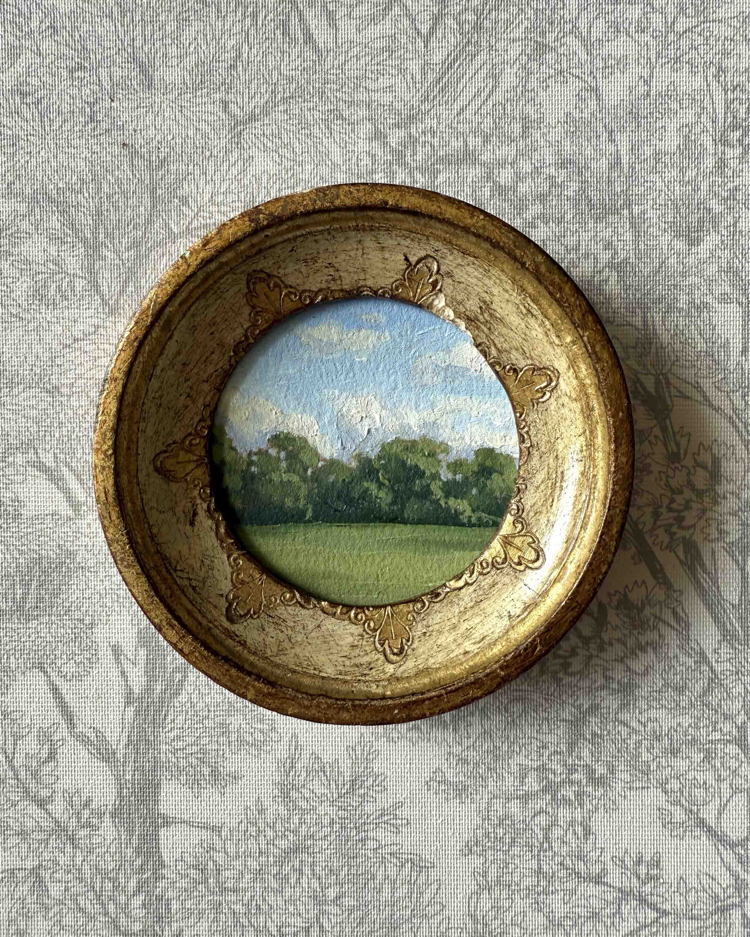 "Feels Like Home Mini ii" original oil landscape painting