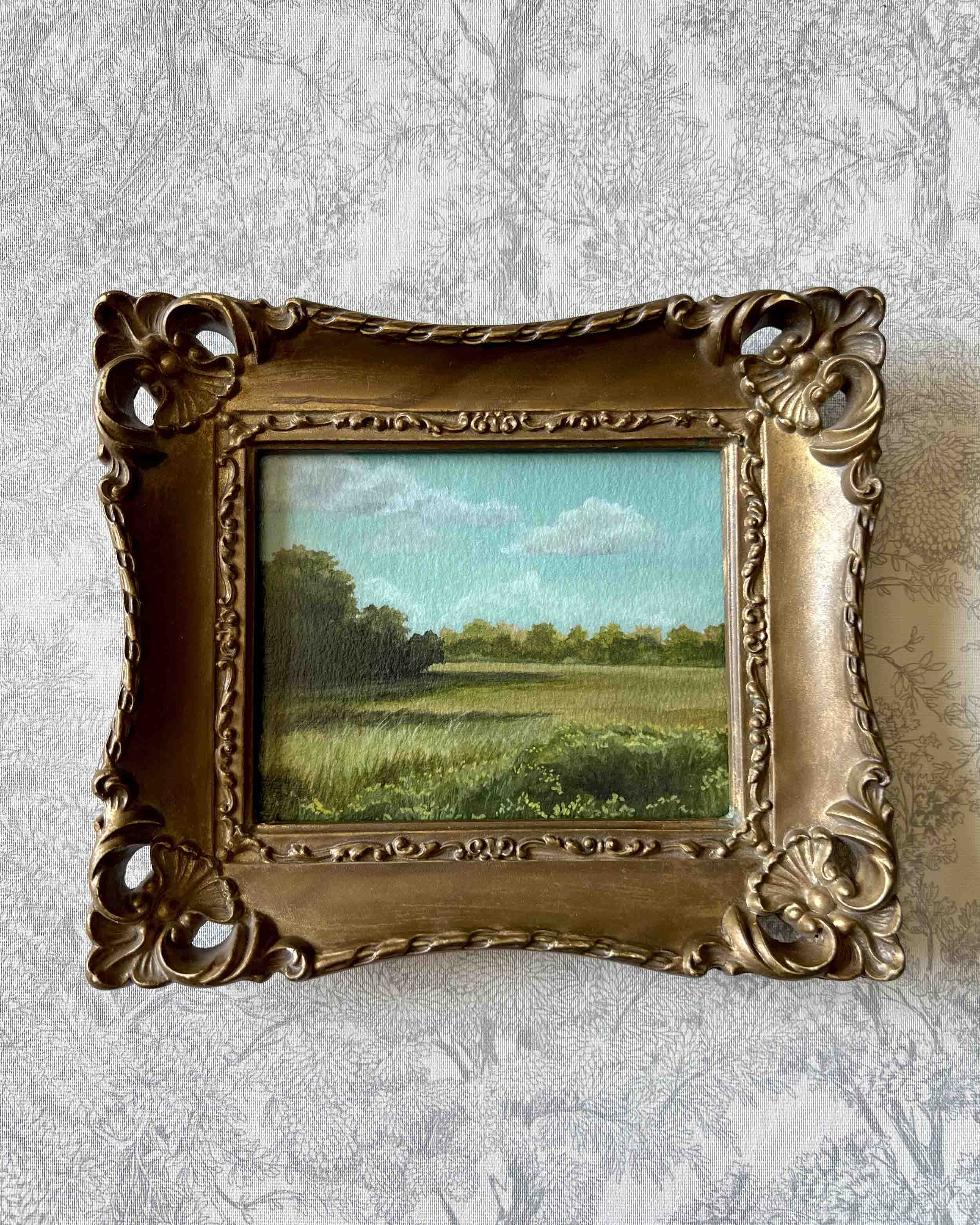 Summer Field" Framed Print