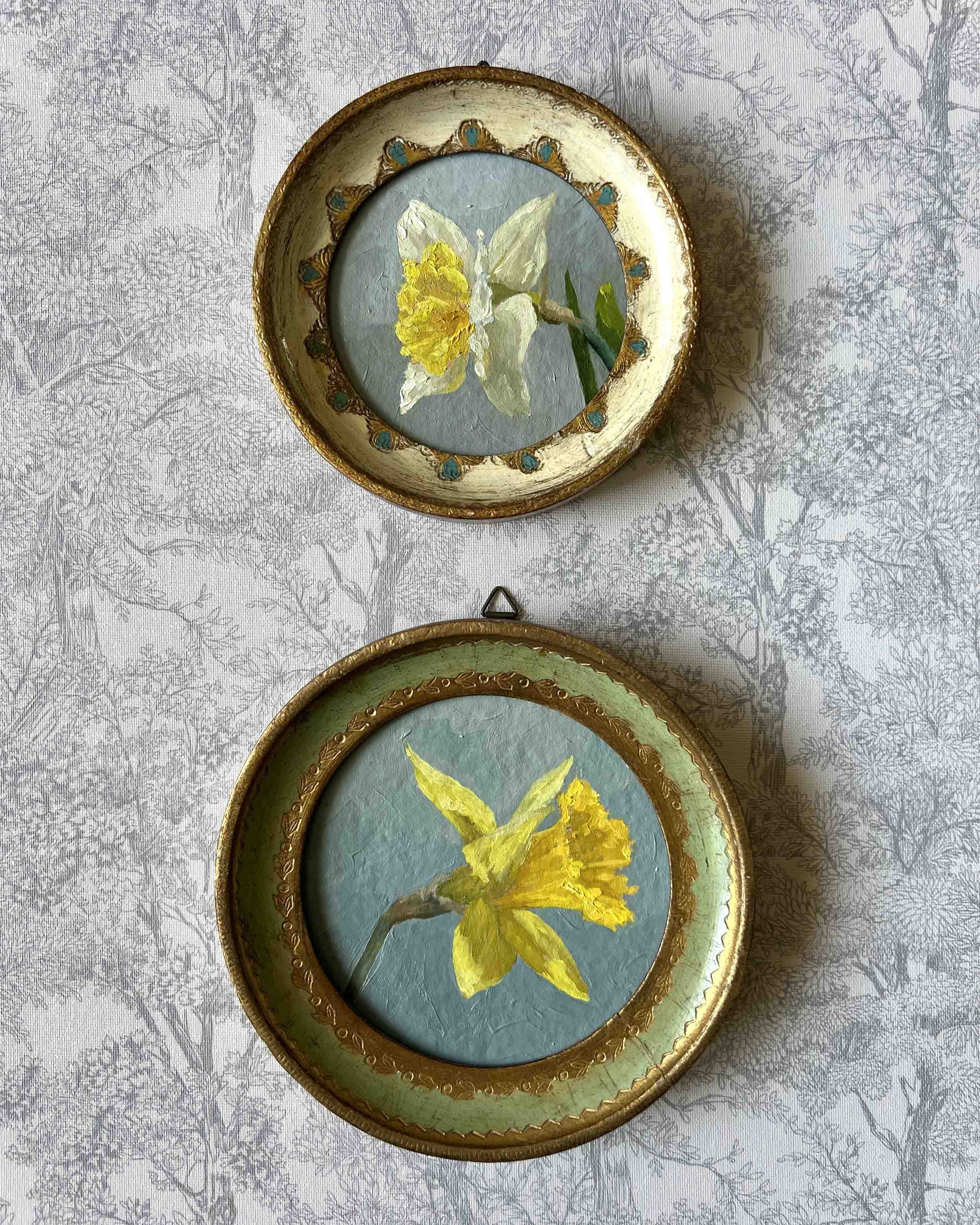"Daffodil iv" original oil painting