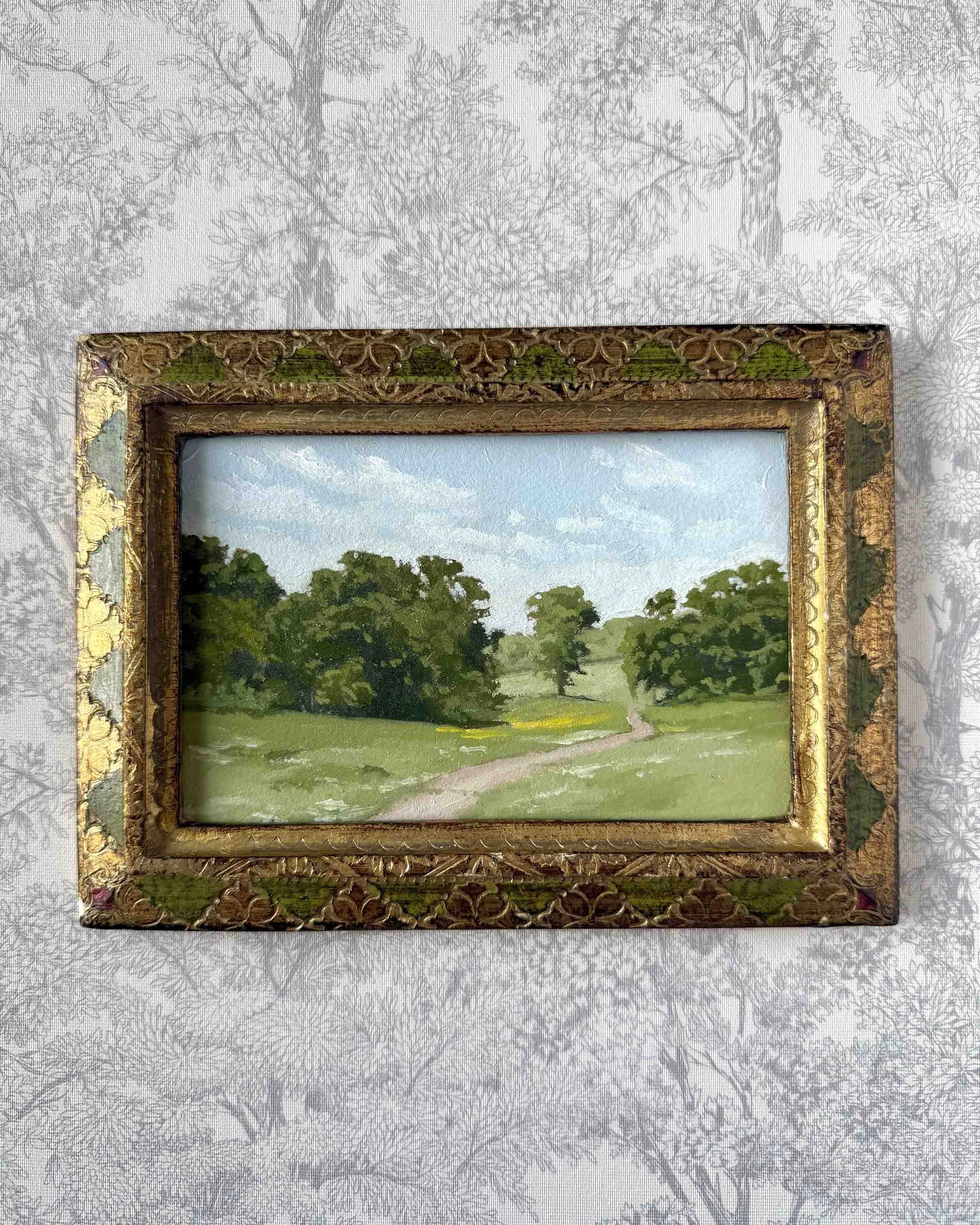"Preservation Path" original oil landscape painting