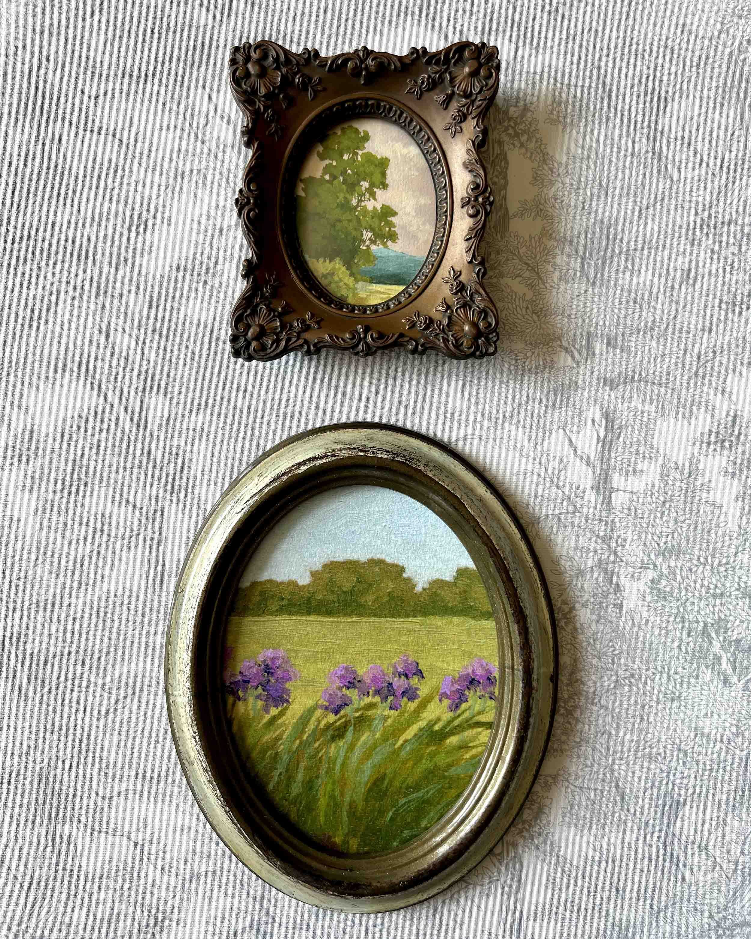 "Irises" Framed Print #2