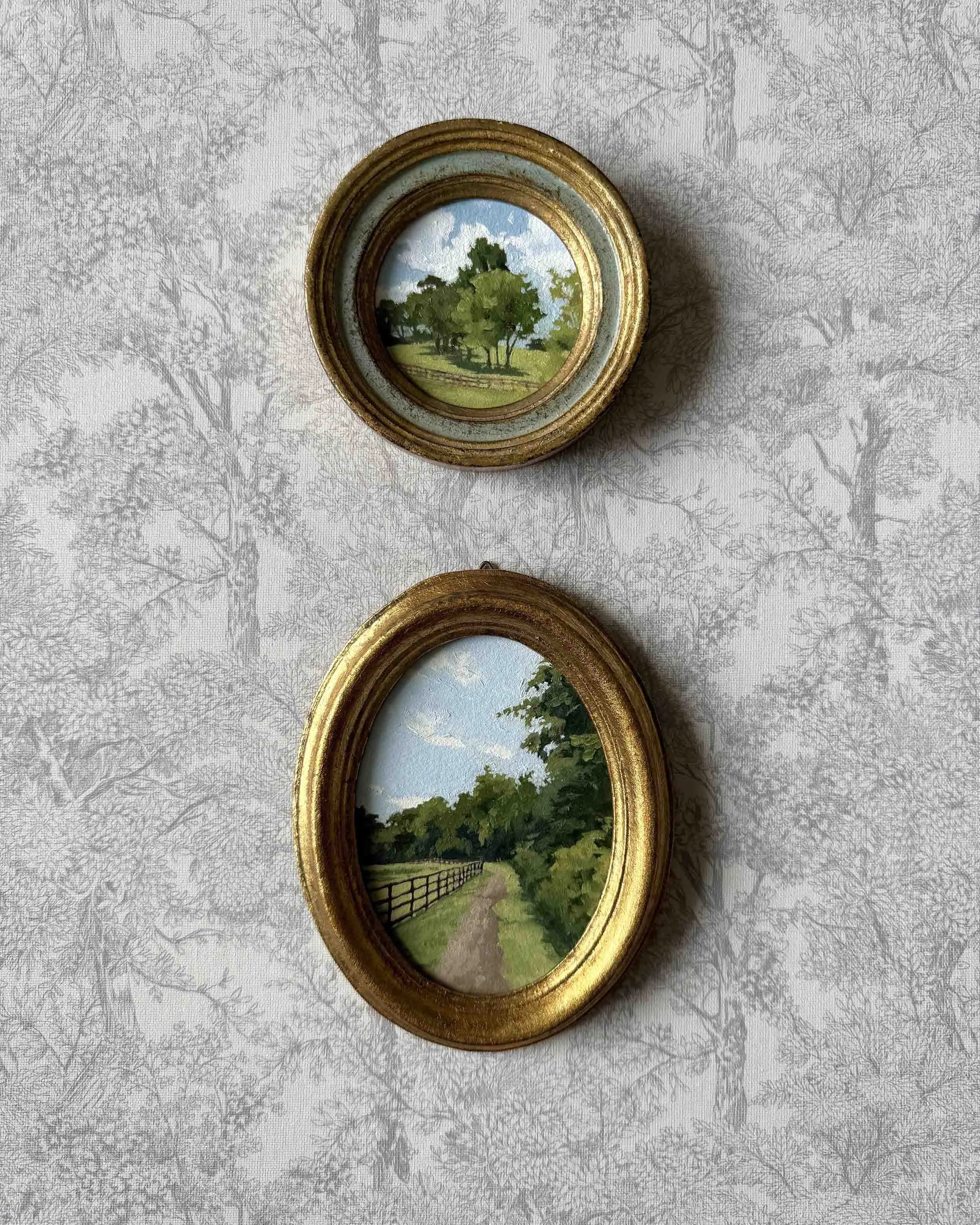 "Spring Meandering" original oil landscape painting