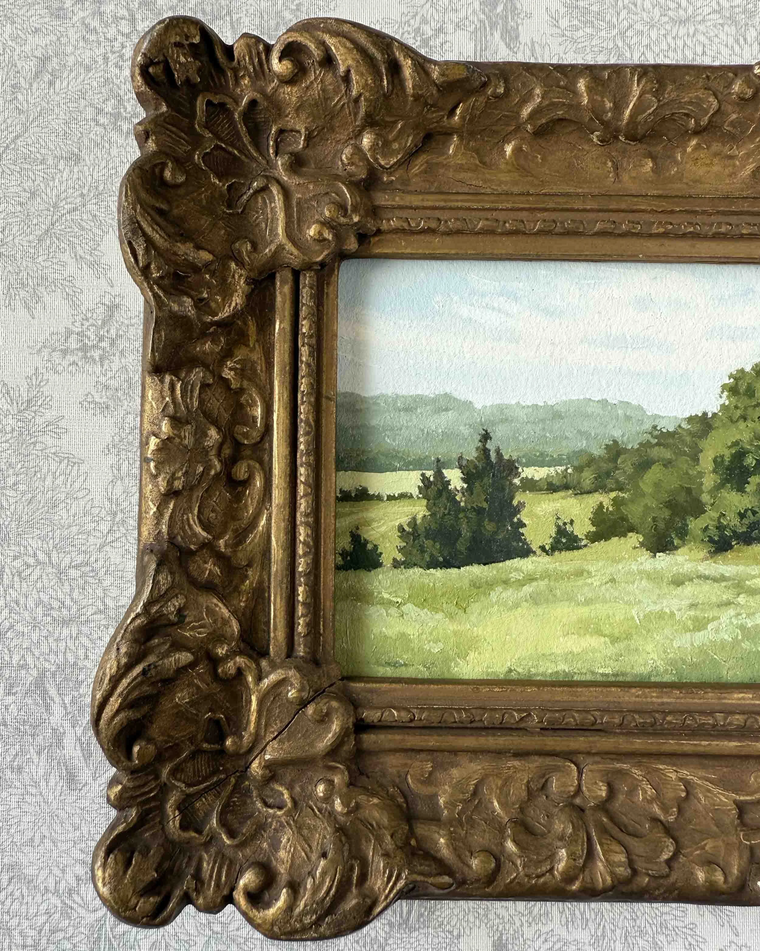 "Preservation View" original oil landscape painting