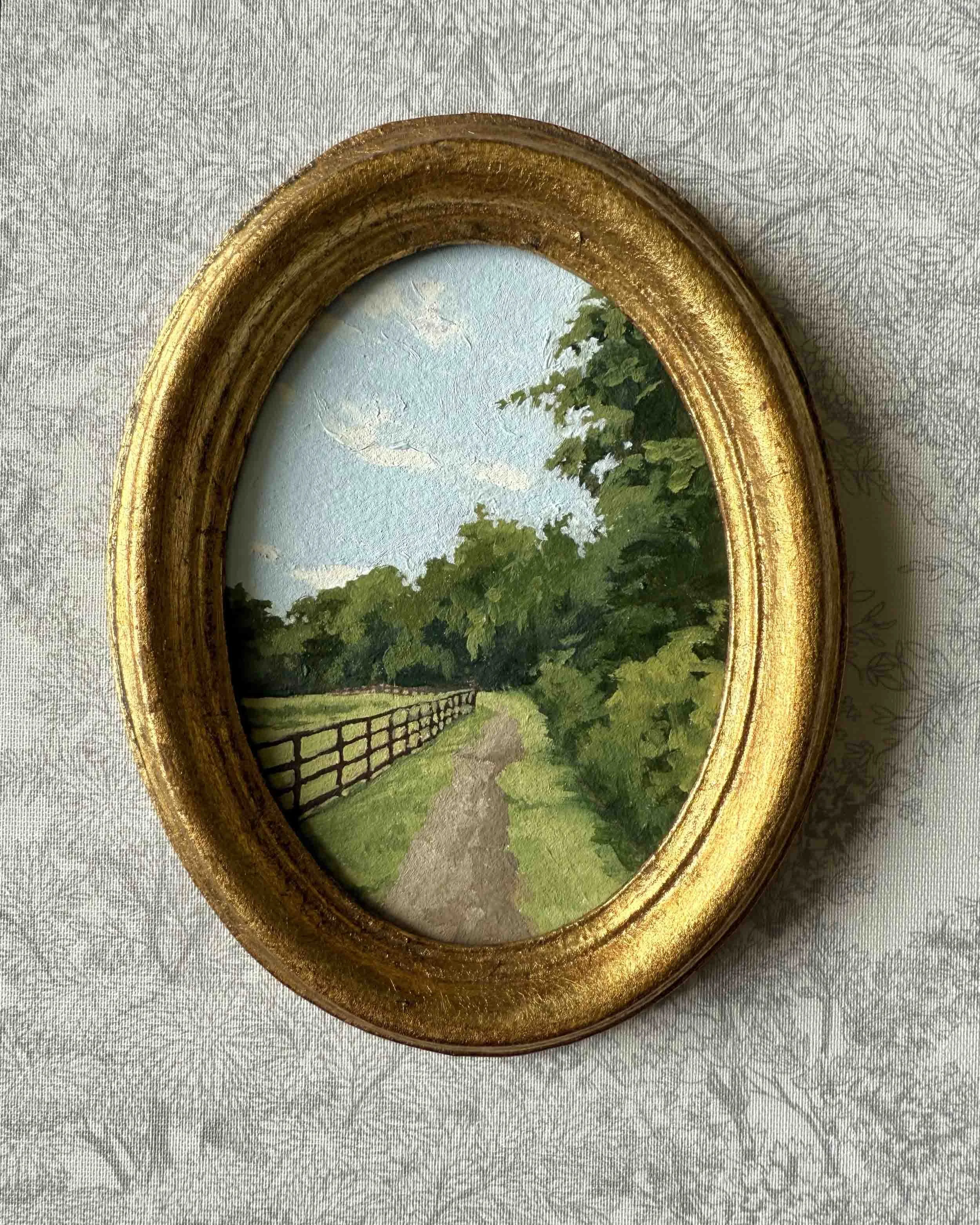 "Spring Meandering" original oil landscape painting