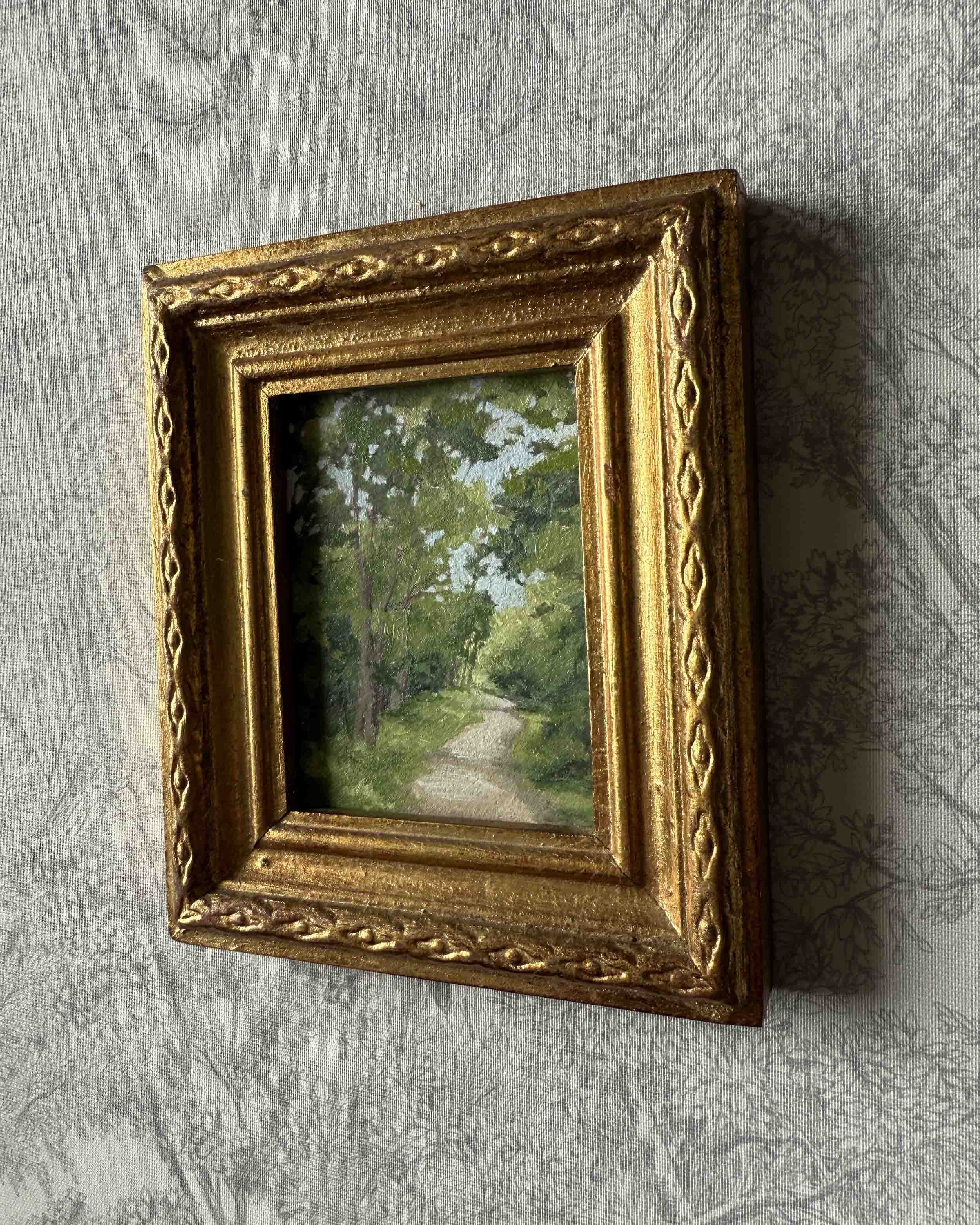 "Spring Meandering iii" original oil landscape painting