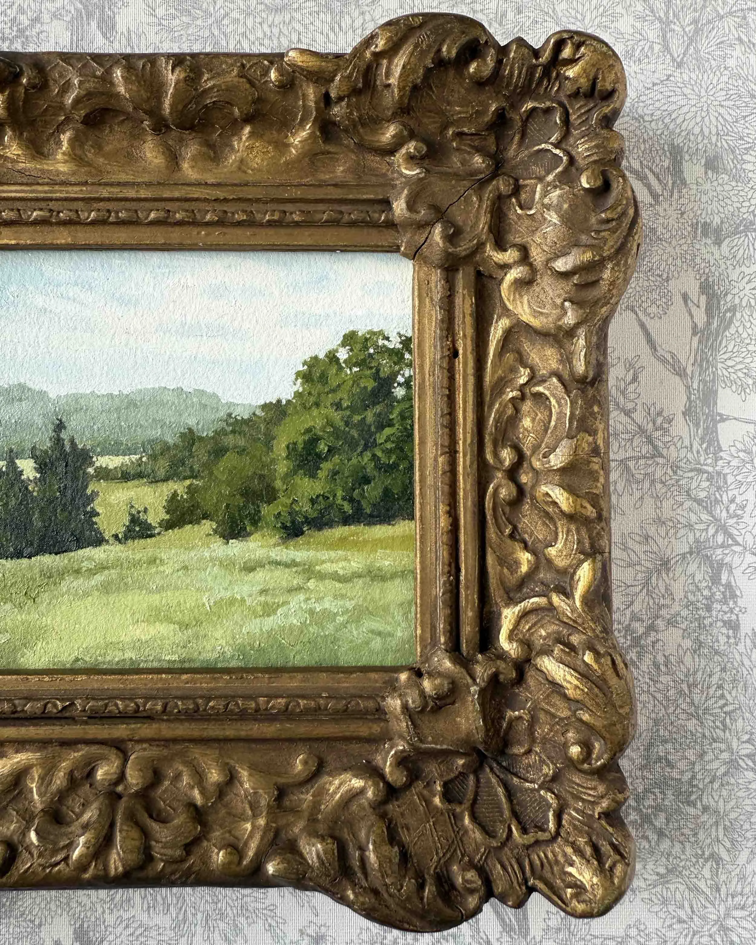 "Preservation View" original oil landscape painting