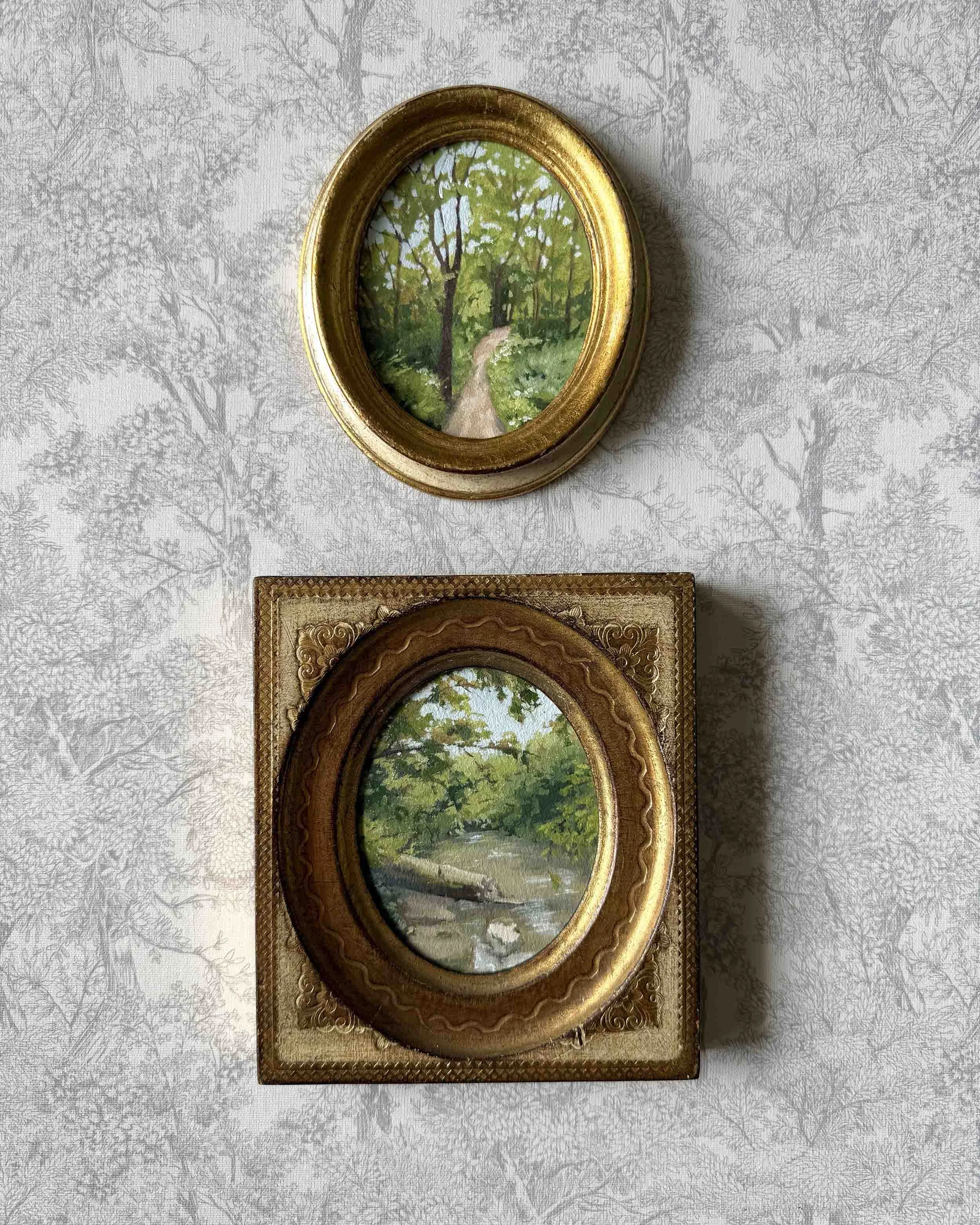 "Spring Meandering ii" original oil landscape painting