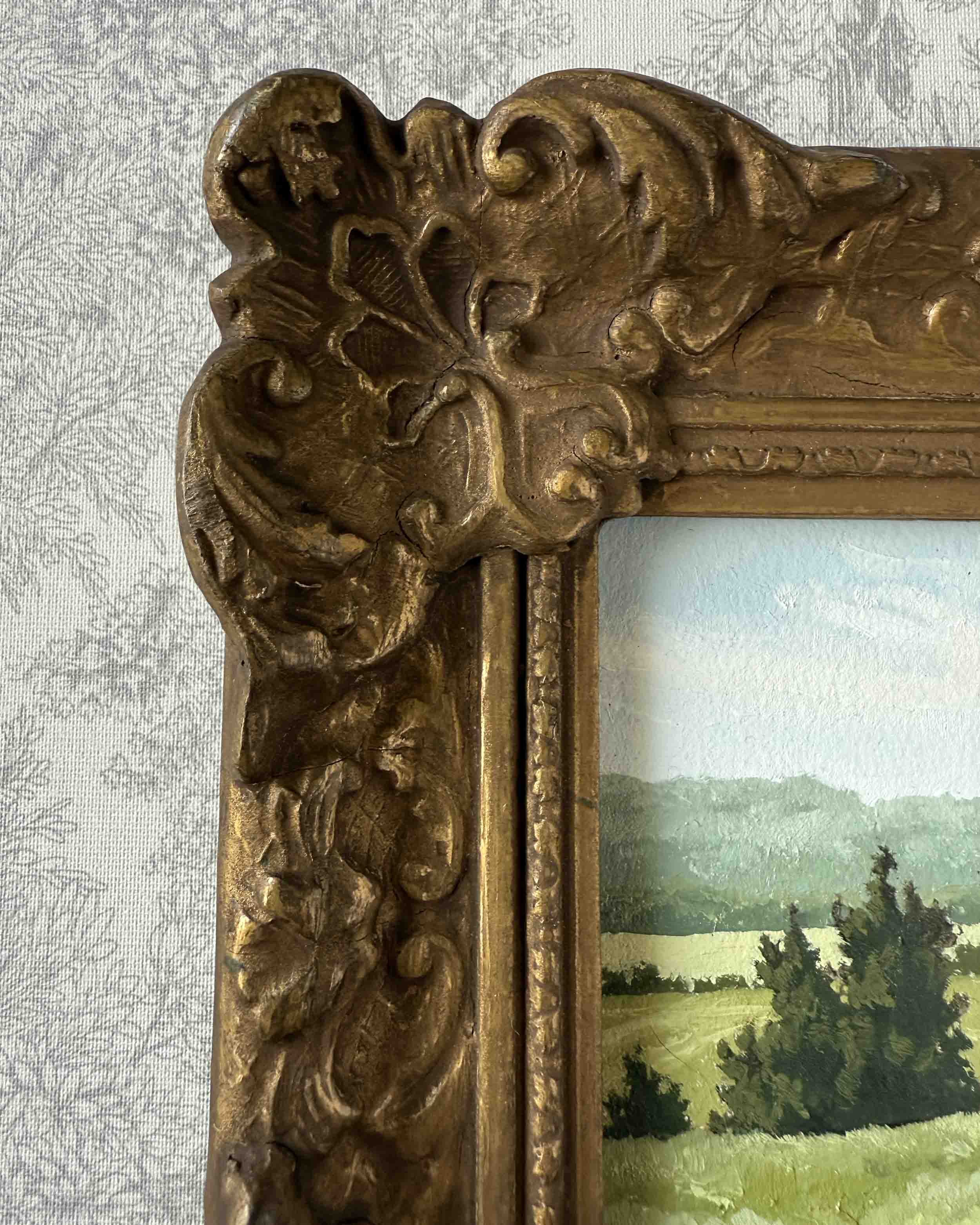 "Preservation View" original oil landscape painting