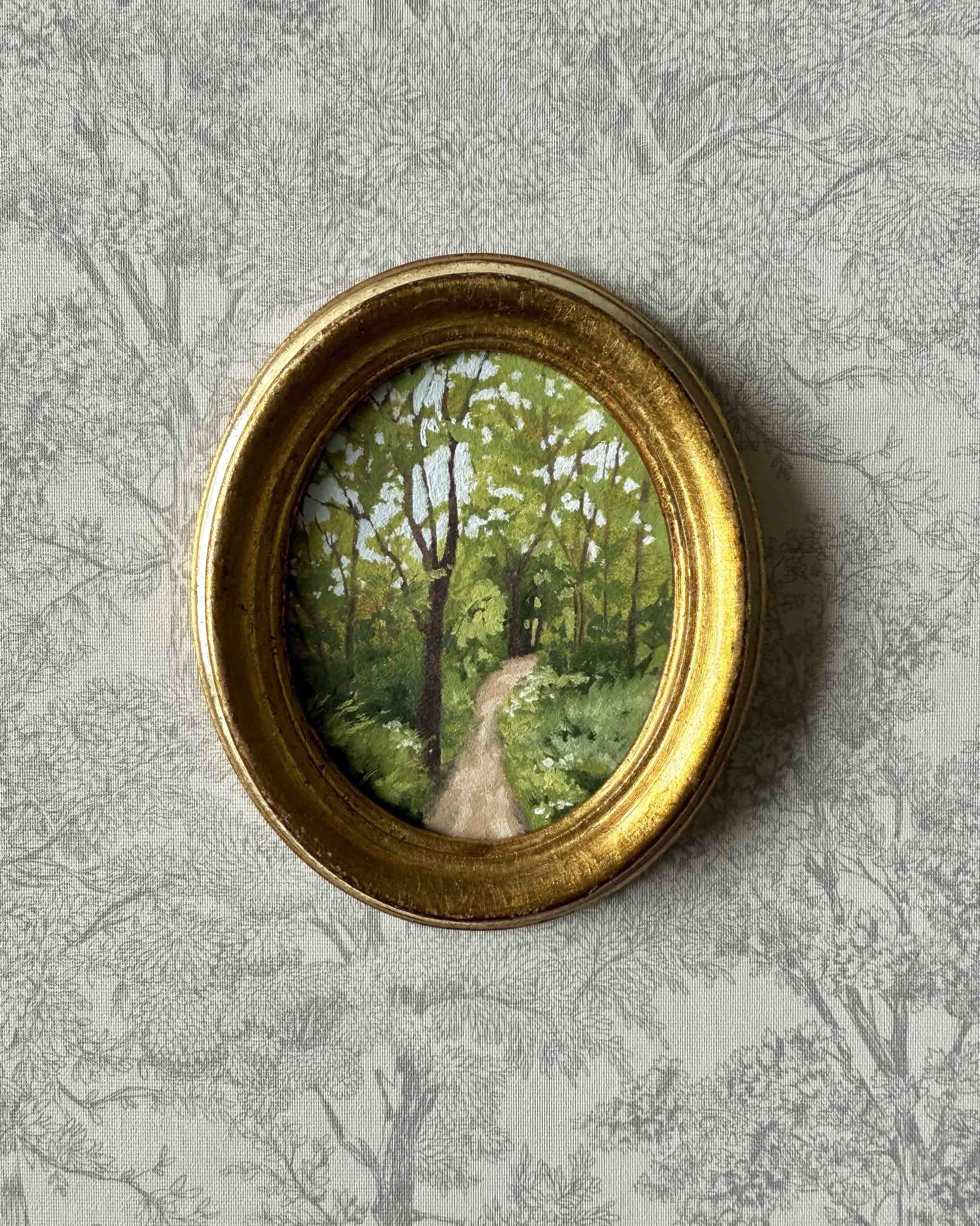 "Spring Meandering ii" original oil landscape painting