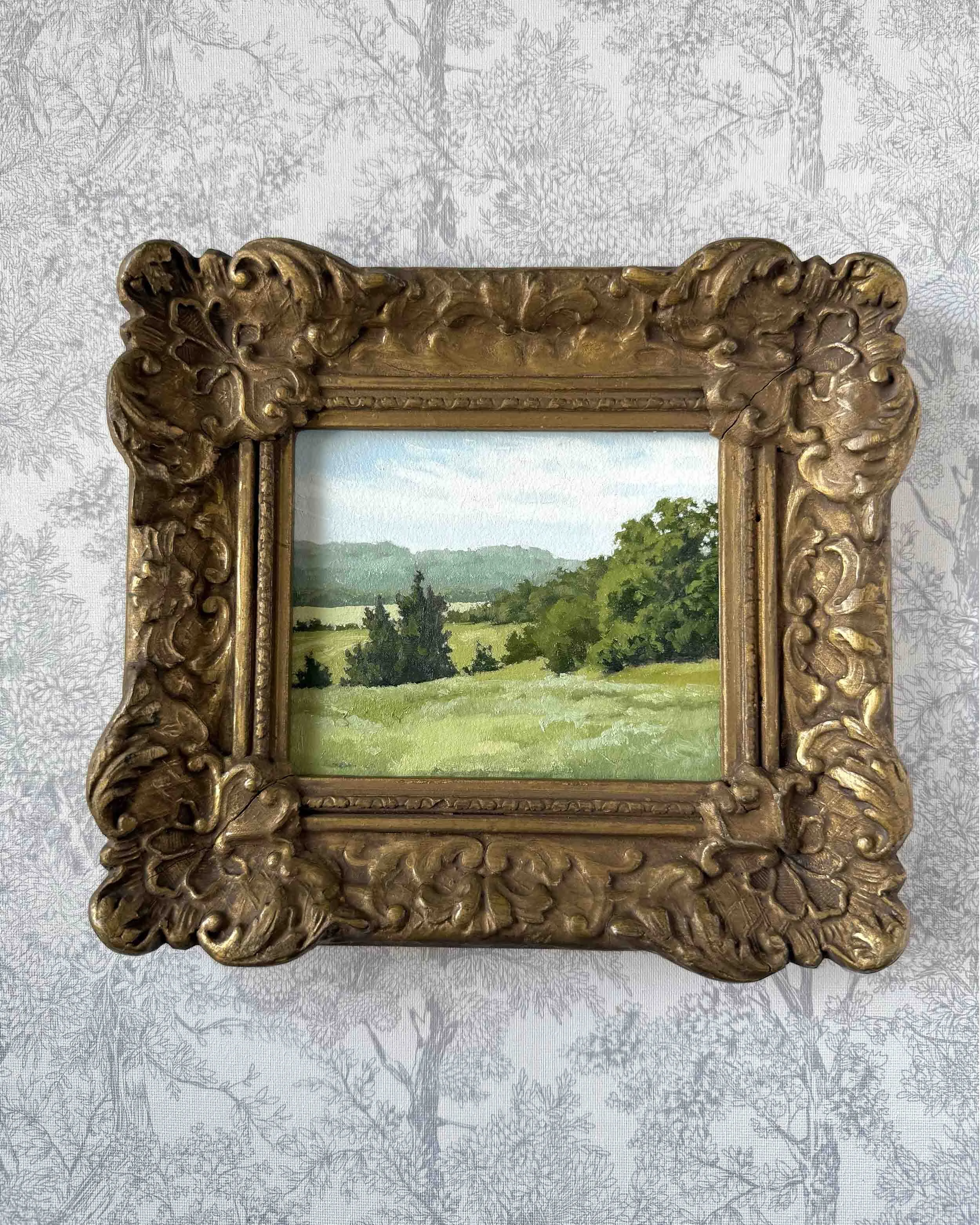 "Preservation View" original oil landscape painting