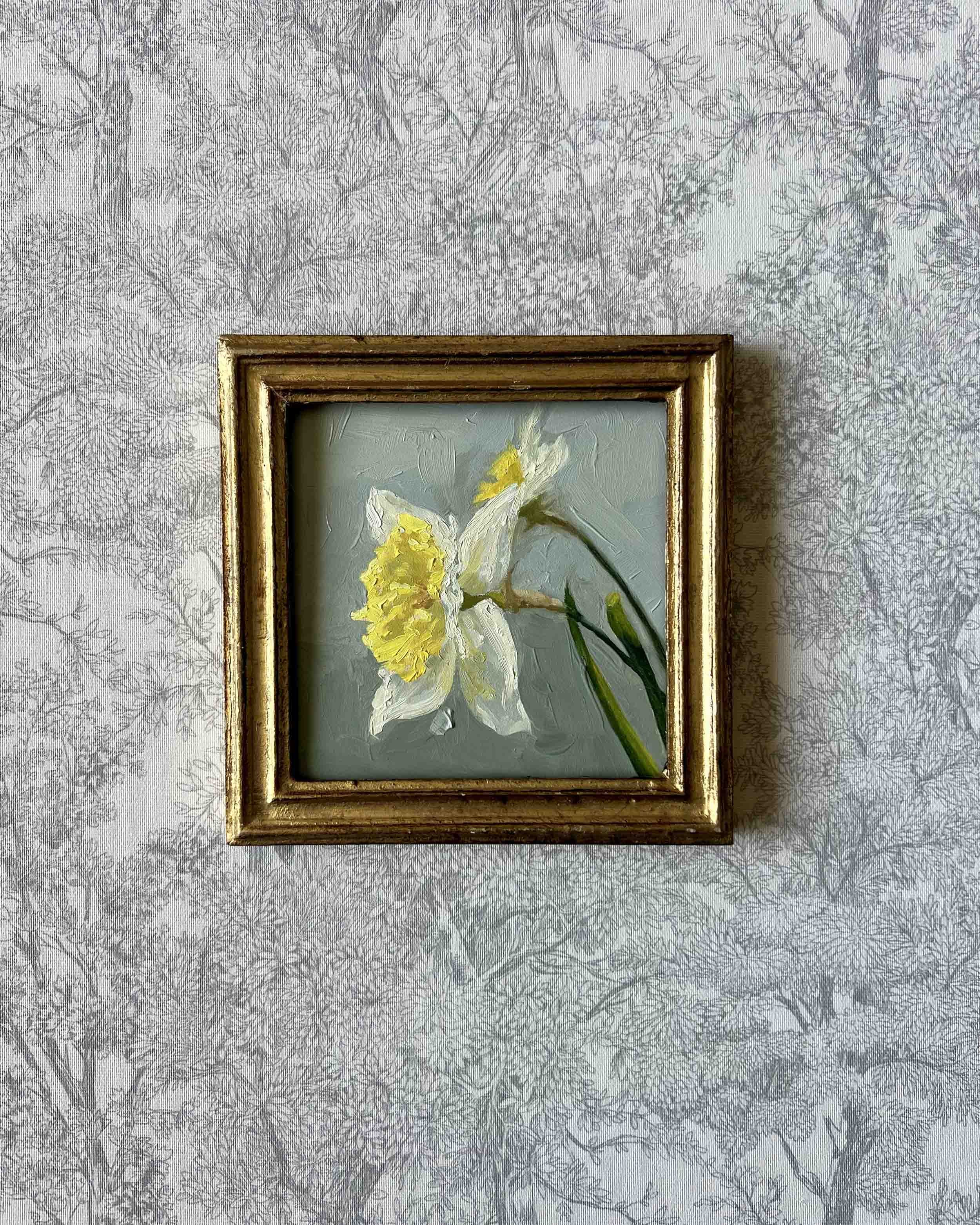 "Daffodil" original oil painting