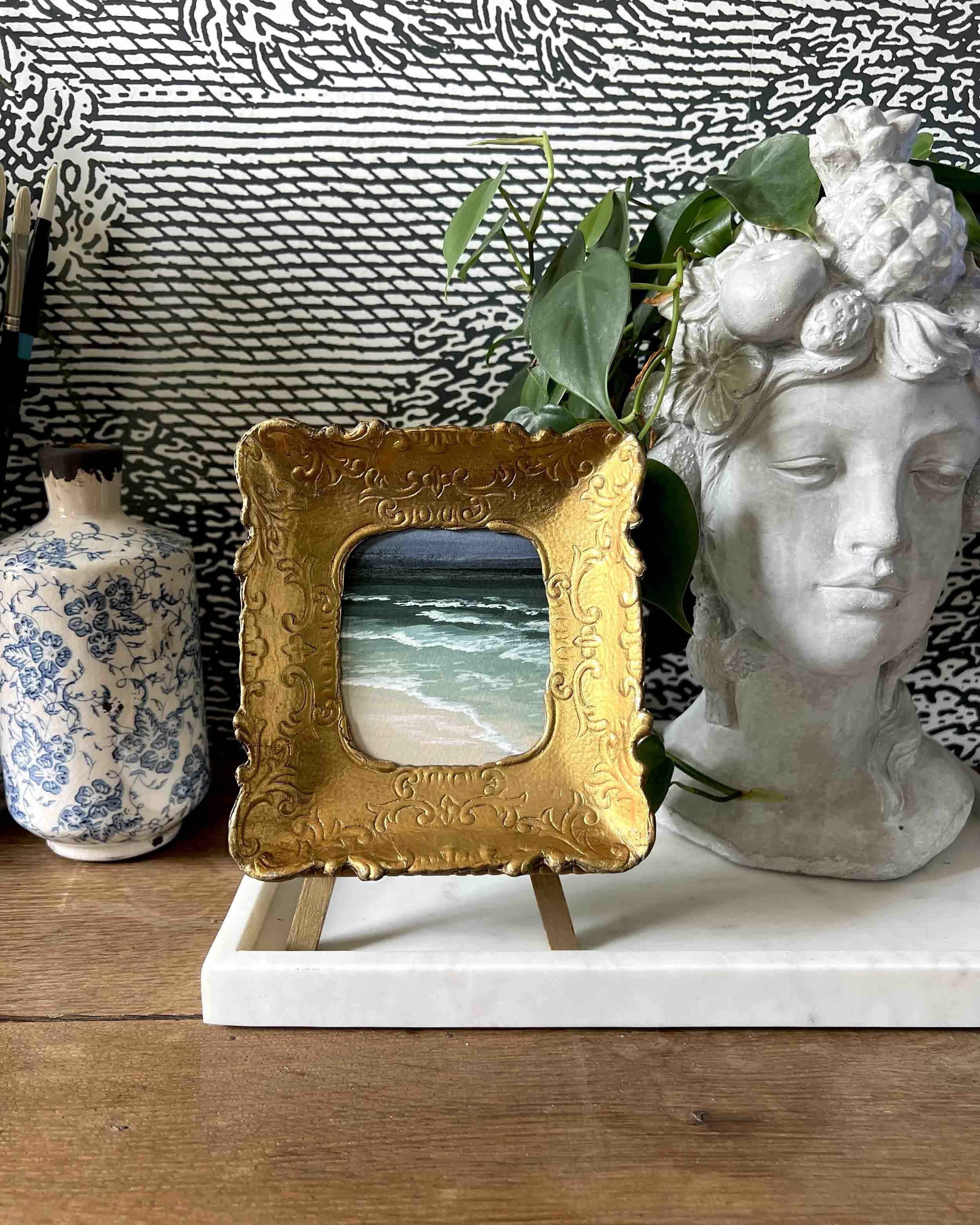 "30A" vintage framed giclee print