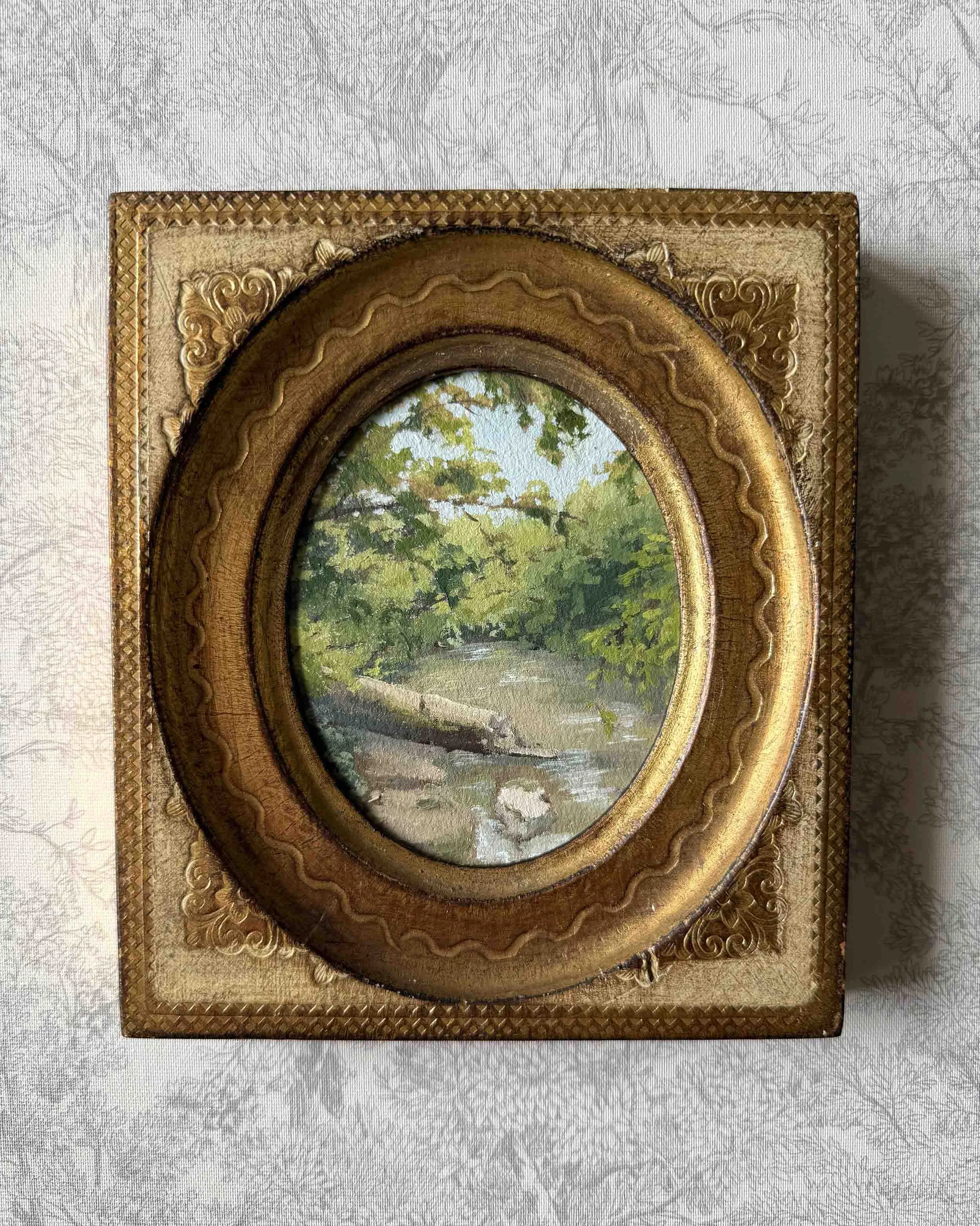 "Sevenmile Creek ii" original oil landscape painting