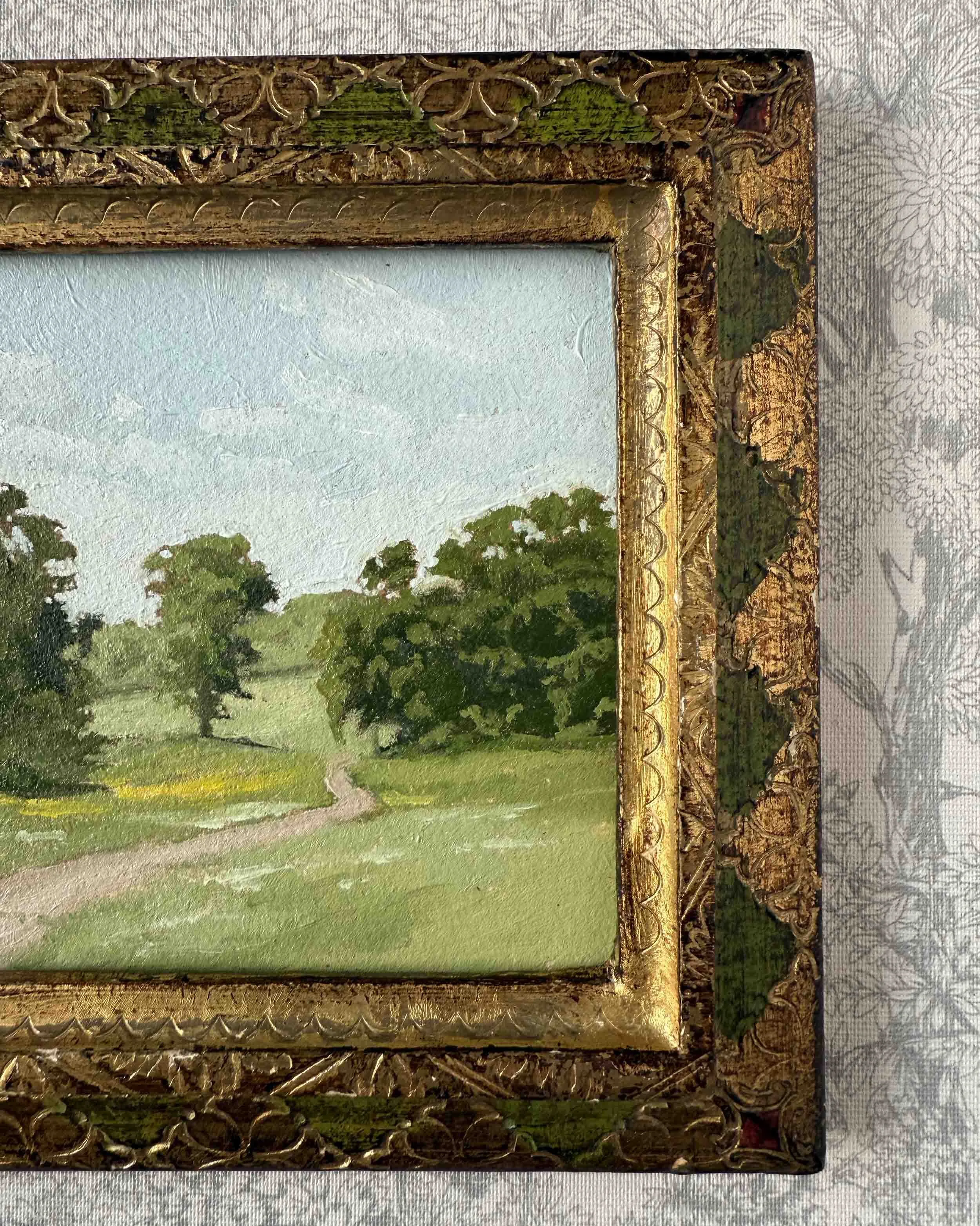 "Preservation Path" original oil landscape painting