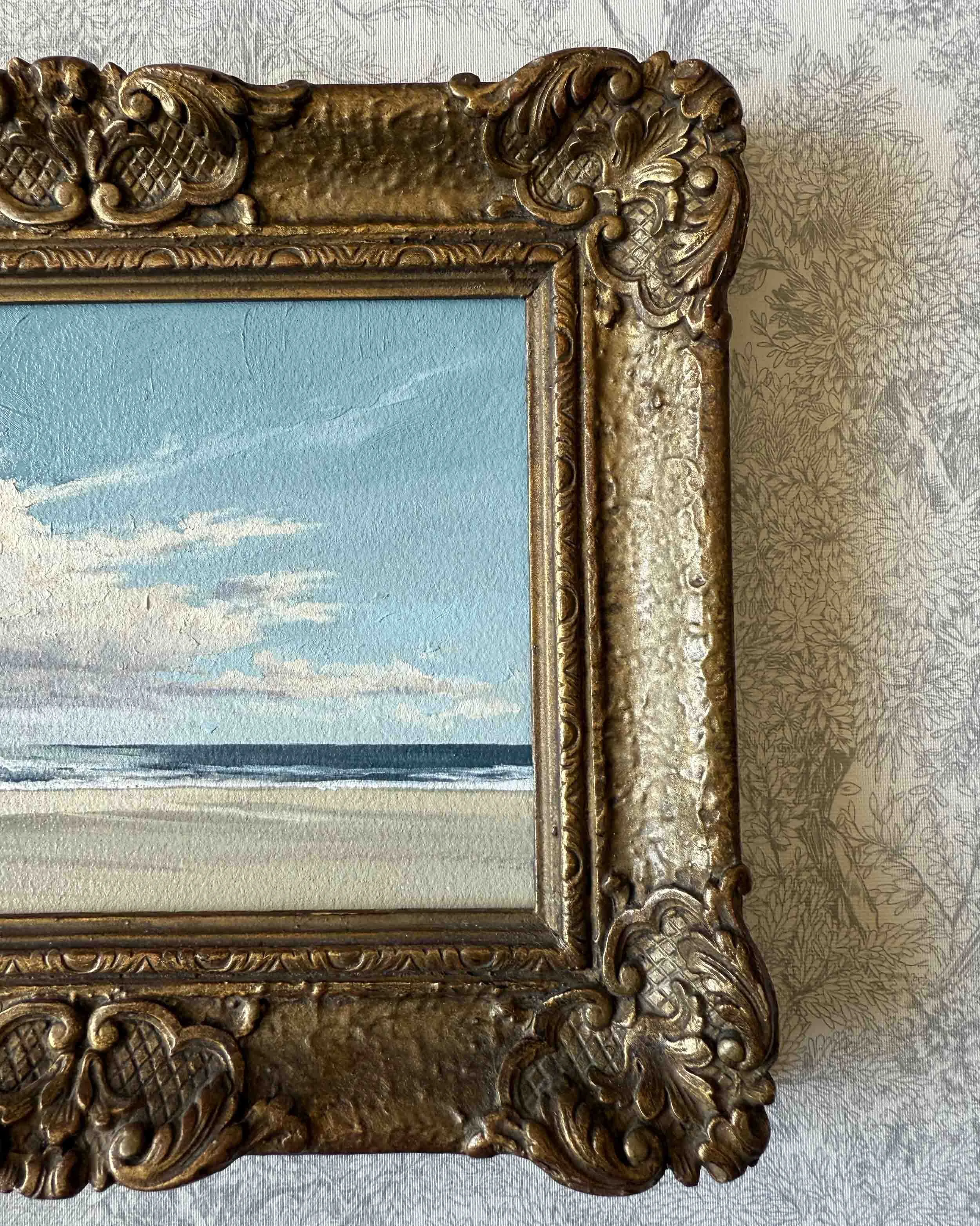"Let Loose" original oil seascape painting