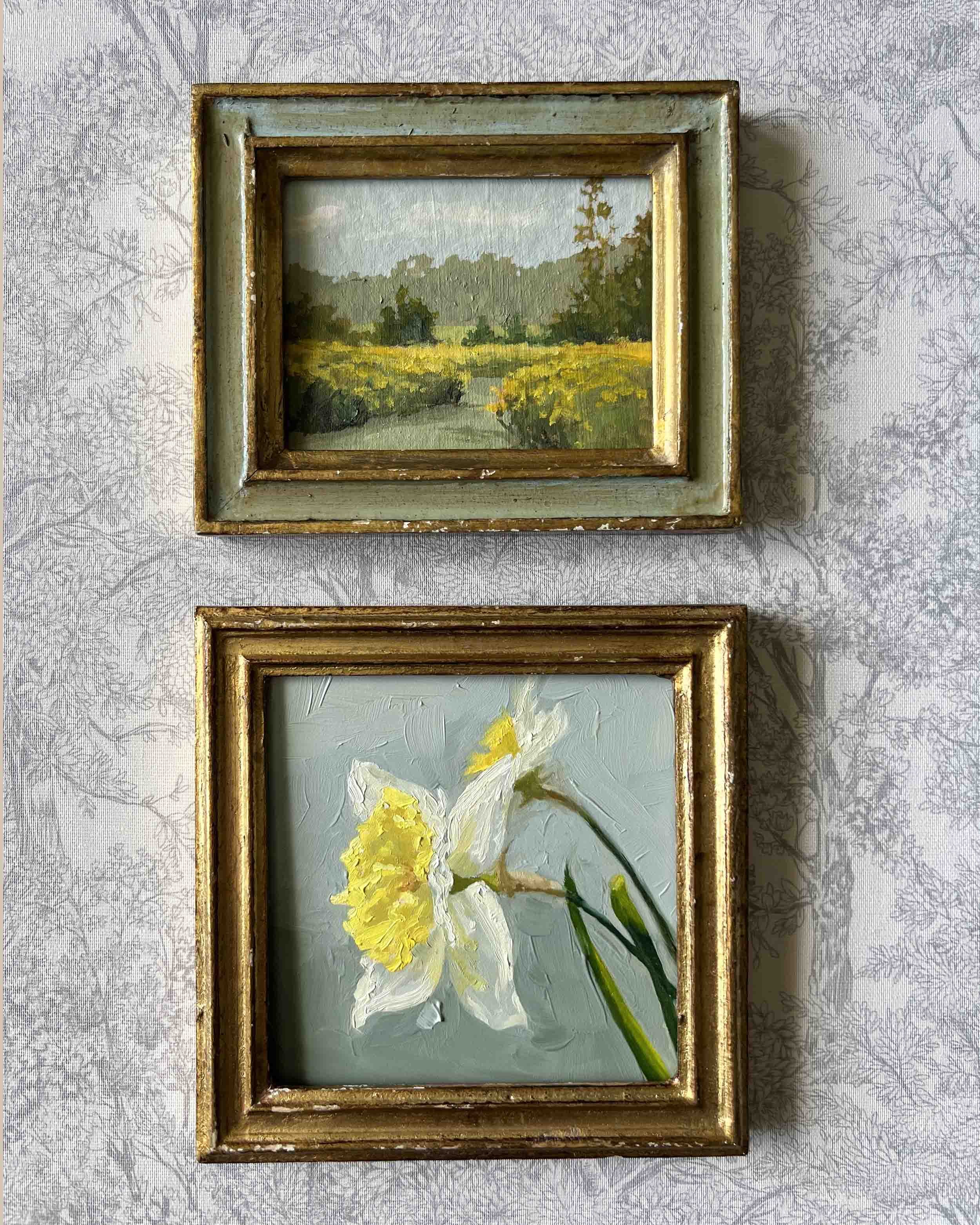 "Daffodil" original oil painting