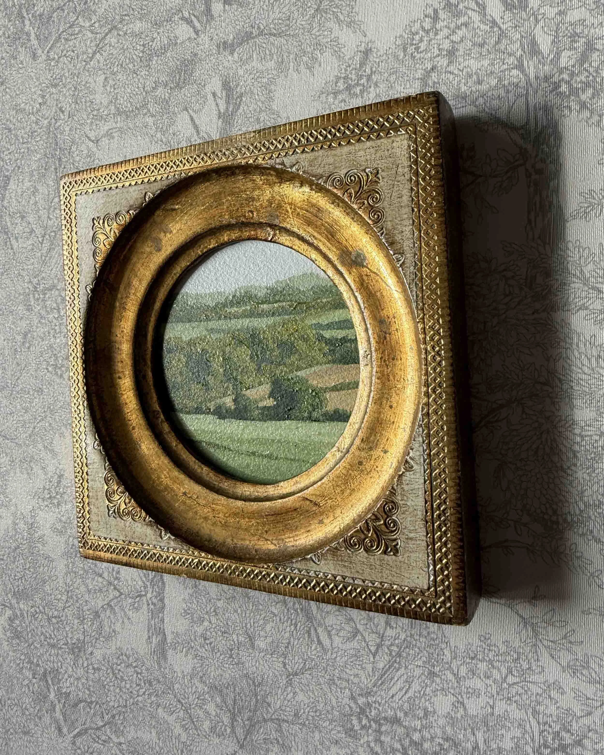 "Rolling Greens iii" original oil landscape painting