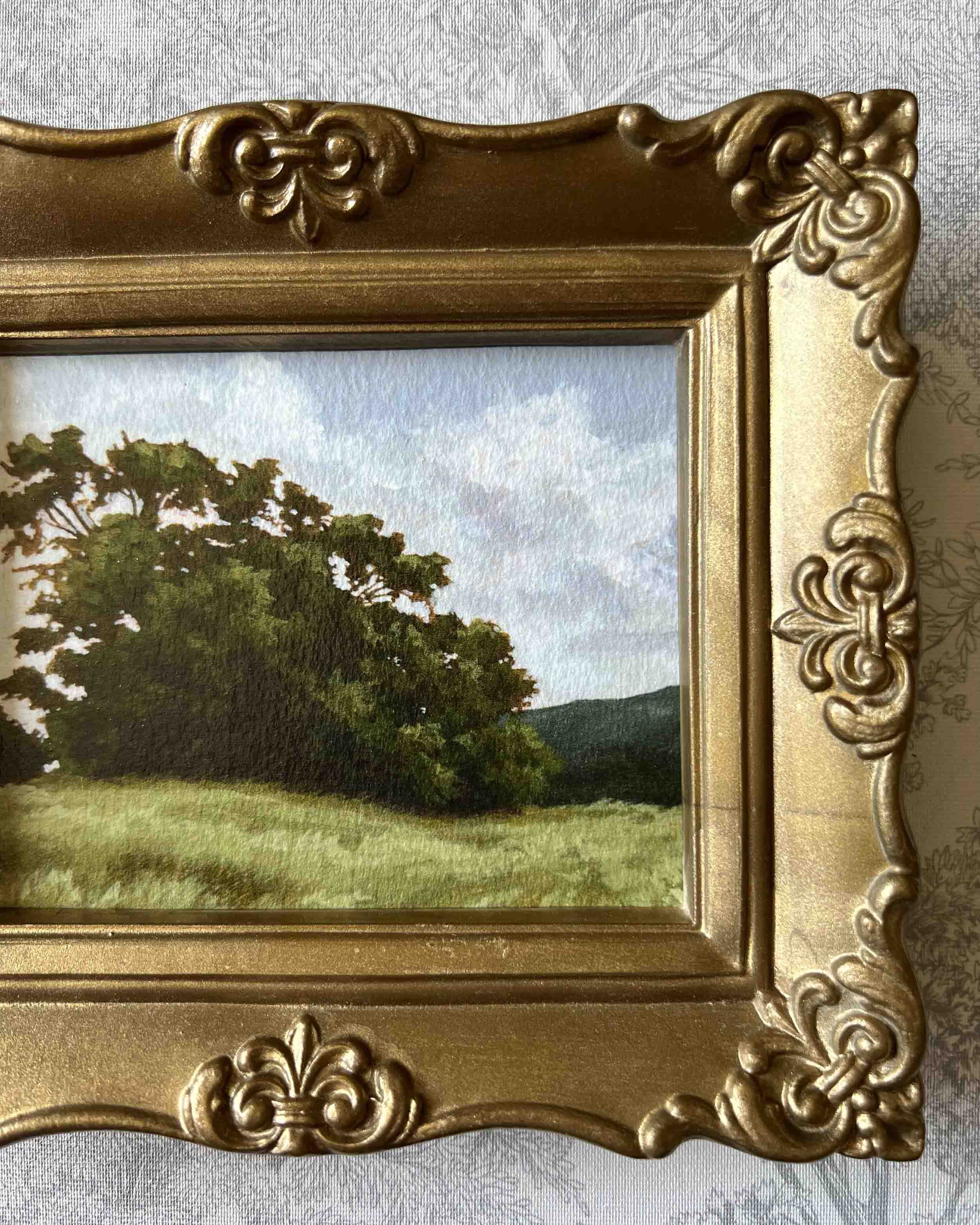 "Summer Tree ii" Framed Print