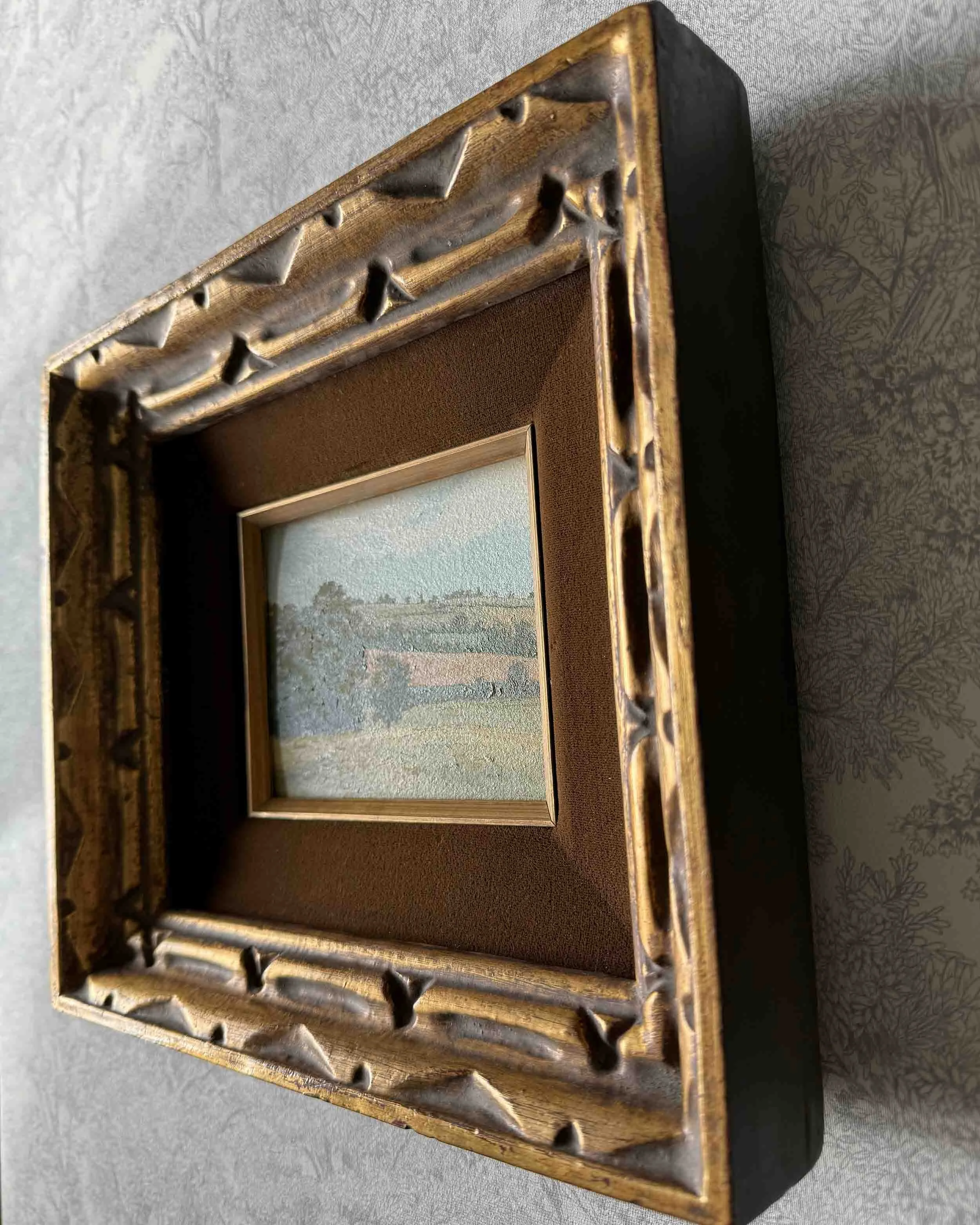 "Perspective" original oil landscape painting