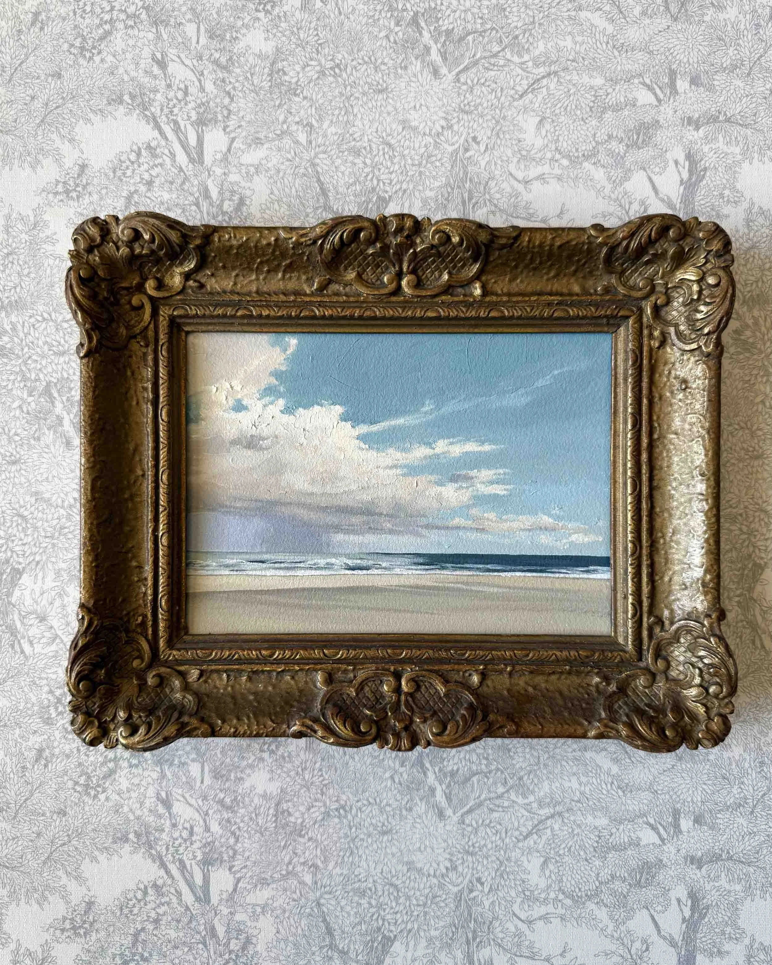 "Let Loose" original oil seascape painting