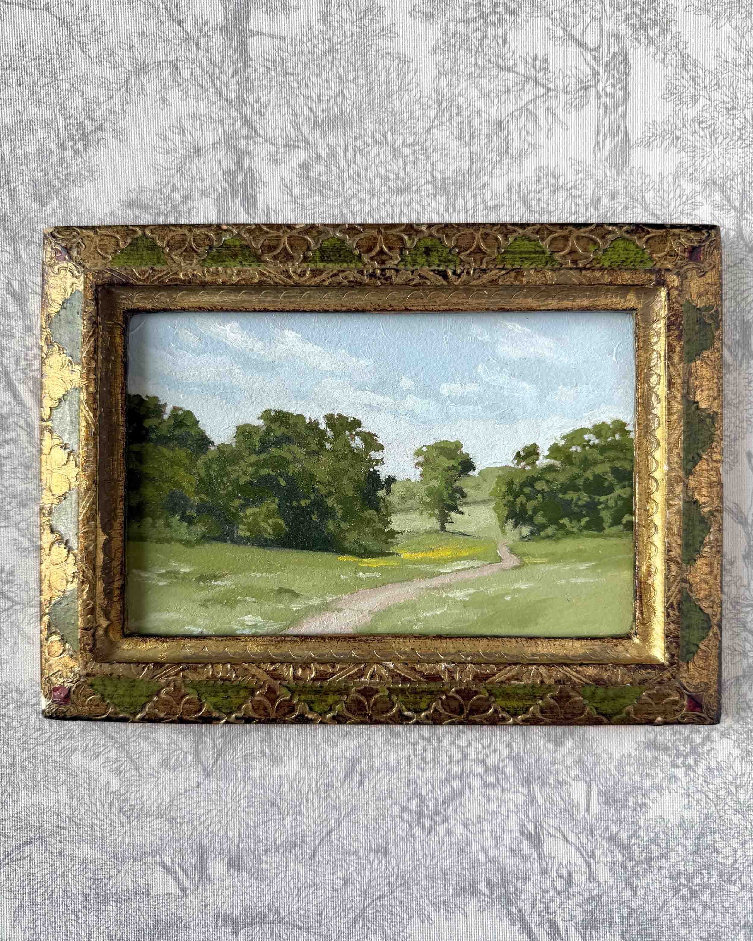 "Preservation Path" original oil landscape painting