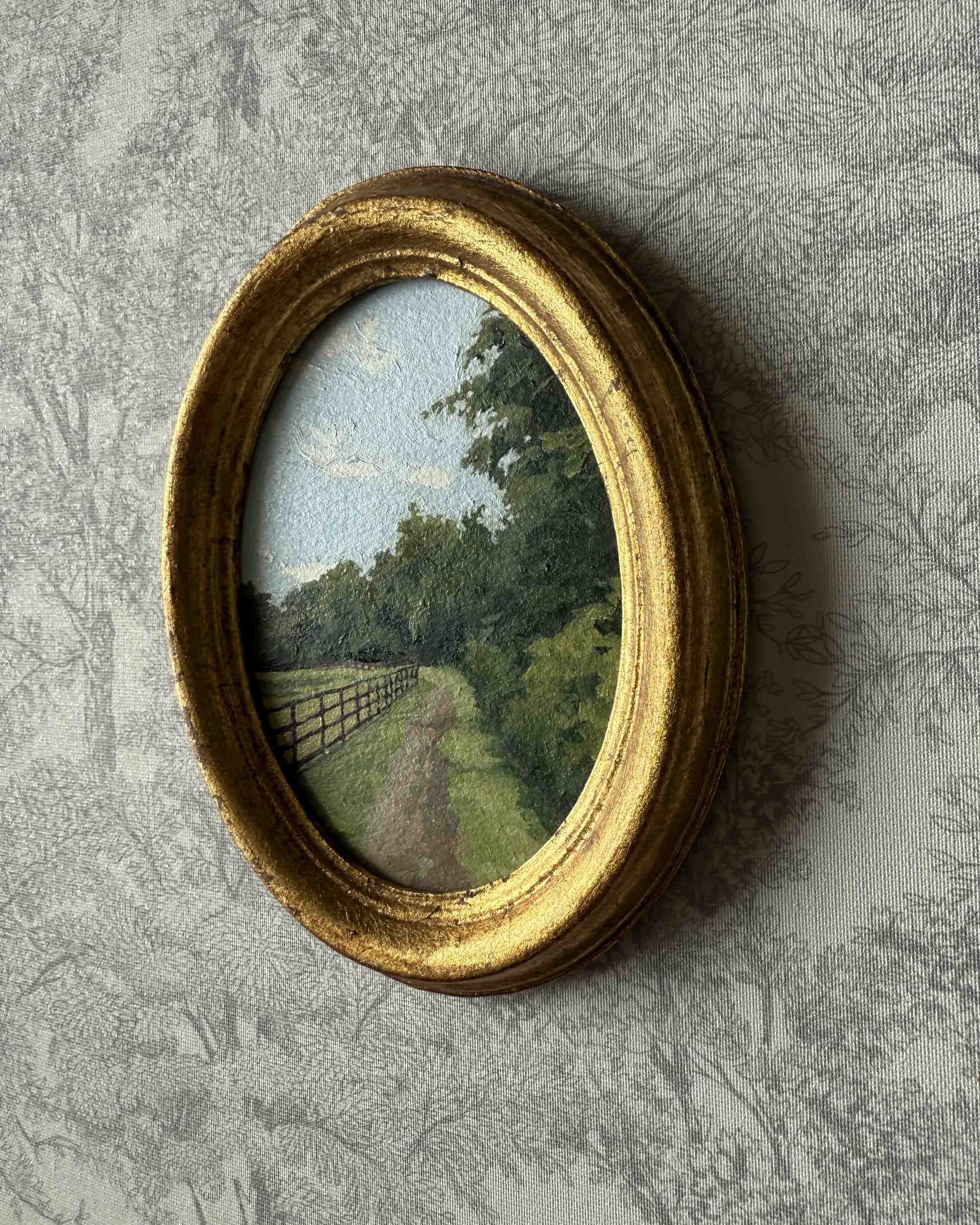 "Spring Meandering" original oil landscape painting