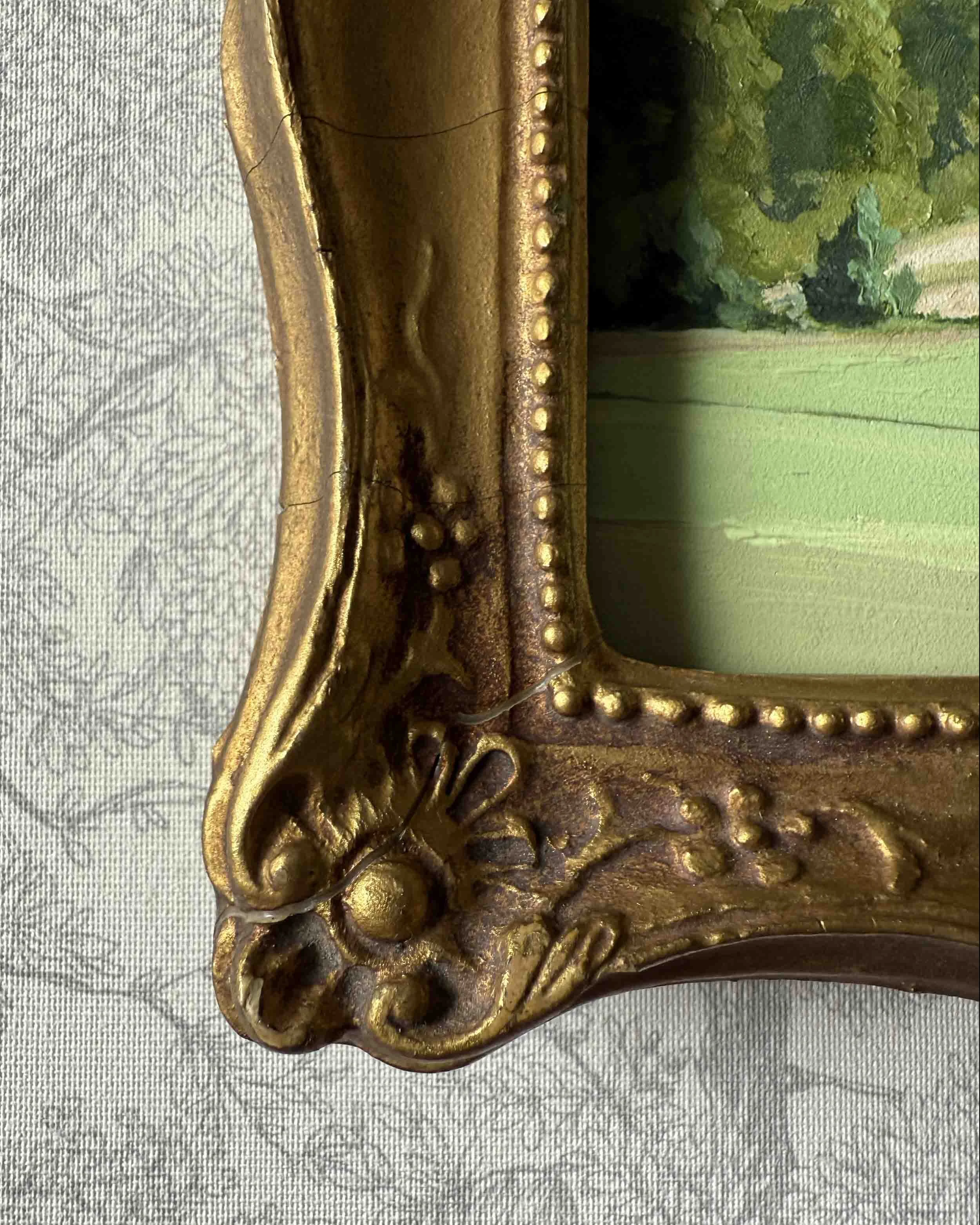 "Rolling Greens ii" original oil landscape painting