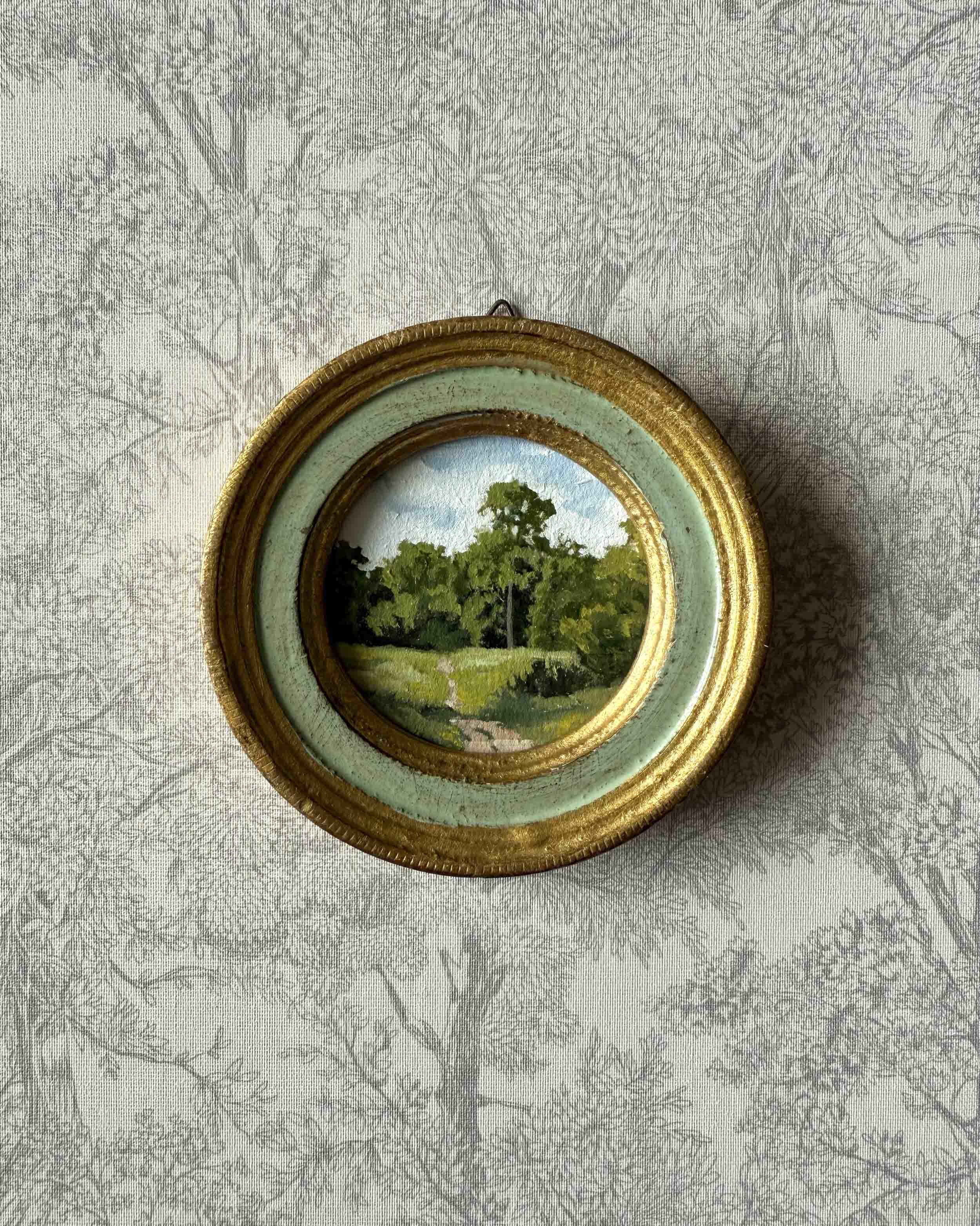 "Hues of Spring" original oil landscape painting