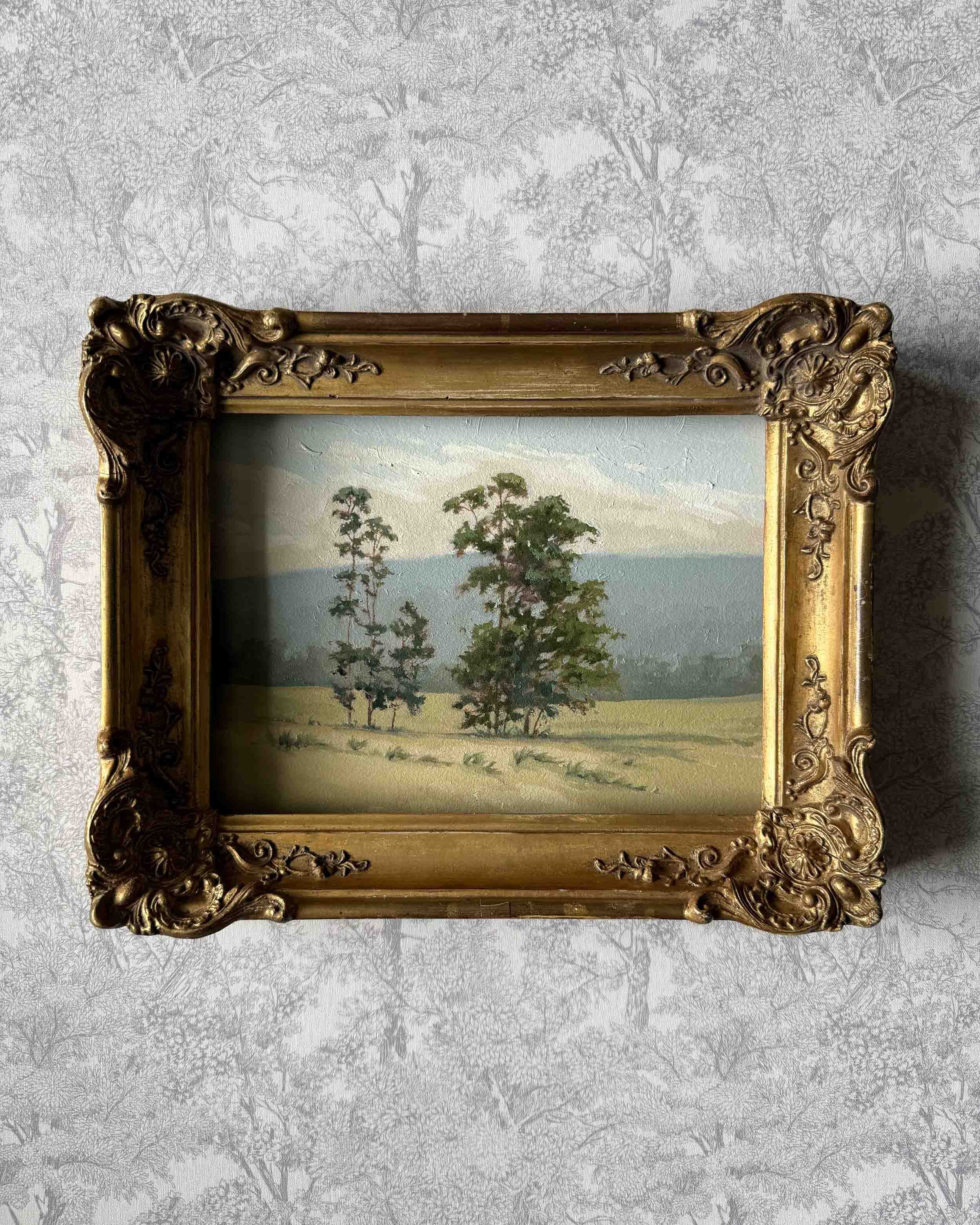 "Stay Awhile ix" original oil landscape painting